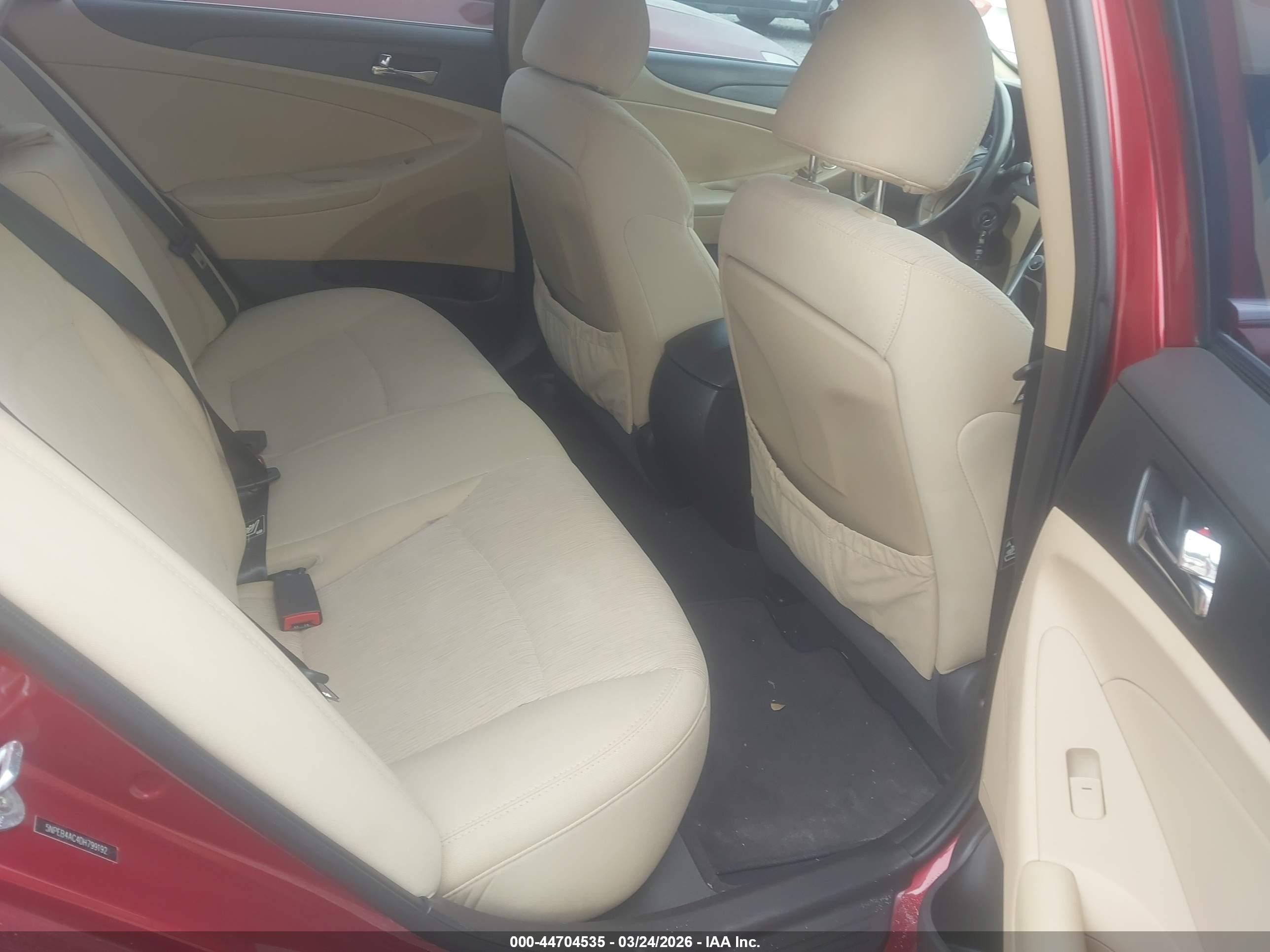 2013 Hyundai Sonata Gls Red vin: 5NPEB4AC4DH799192