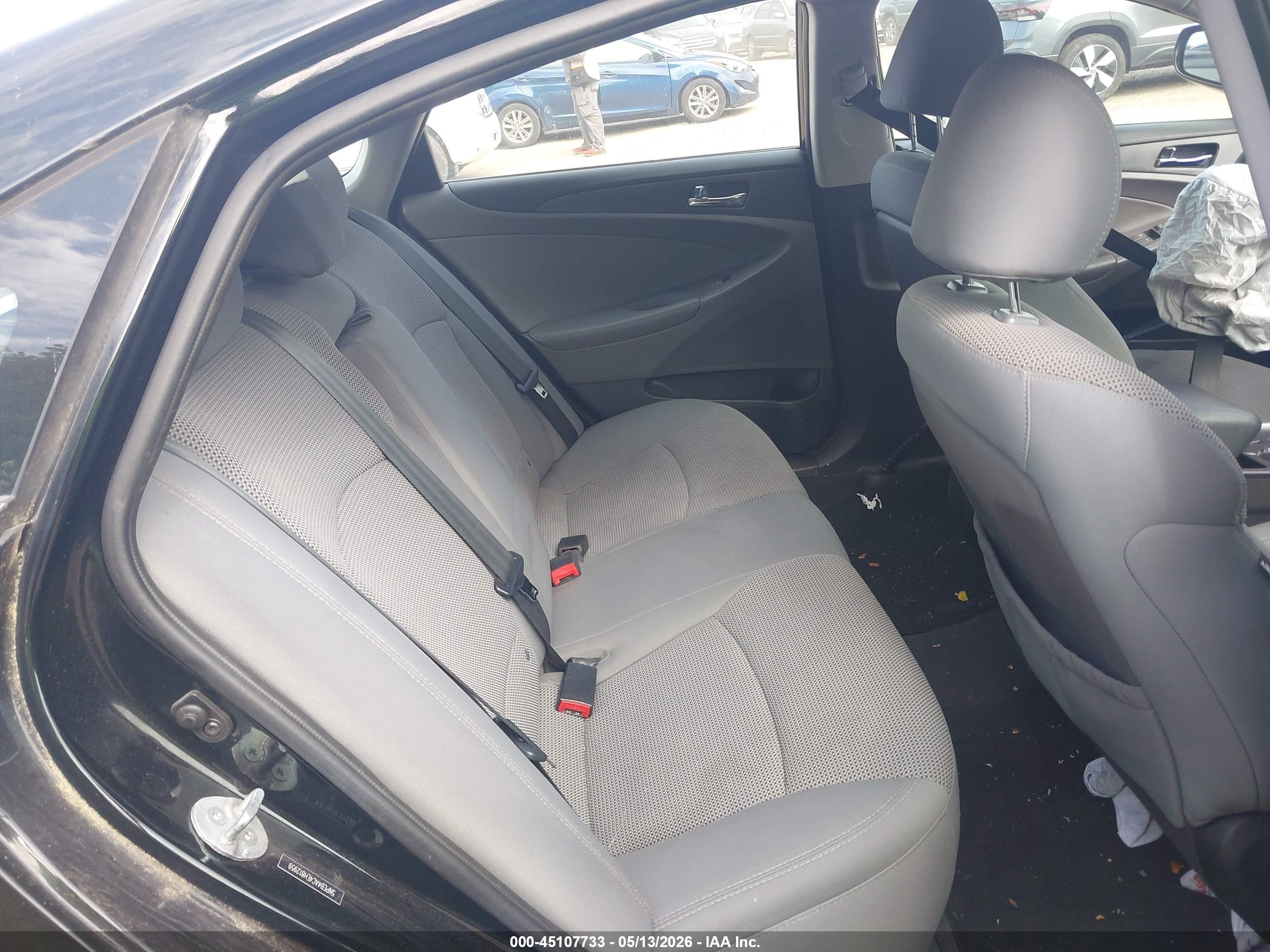 2014 Hyundai Sonata Gls Blue vin: 5NPEB4AC4EH812959