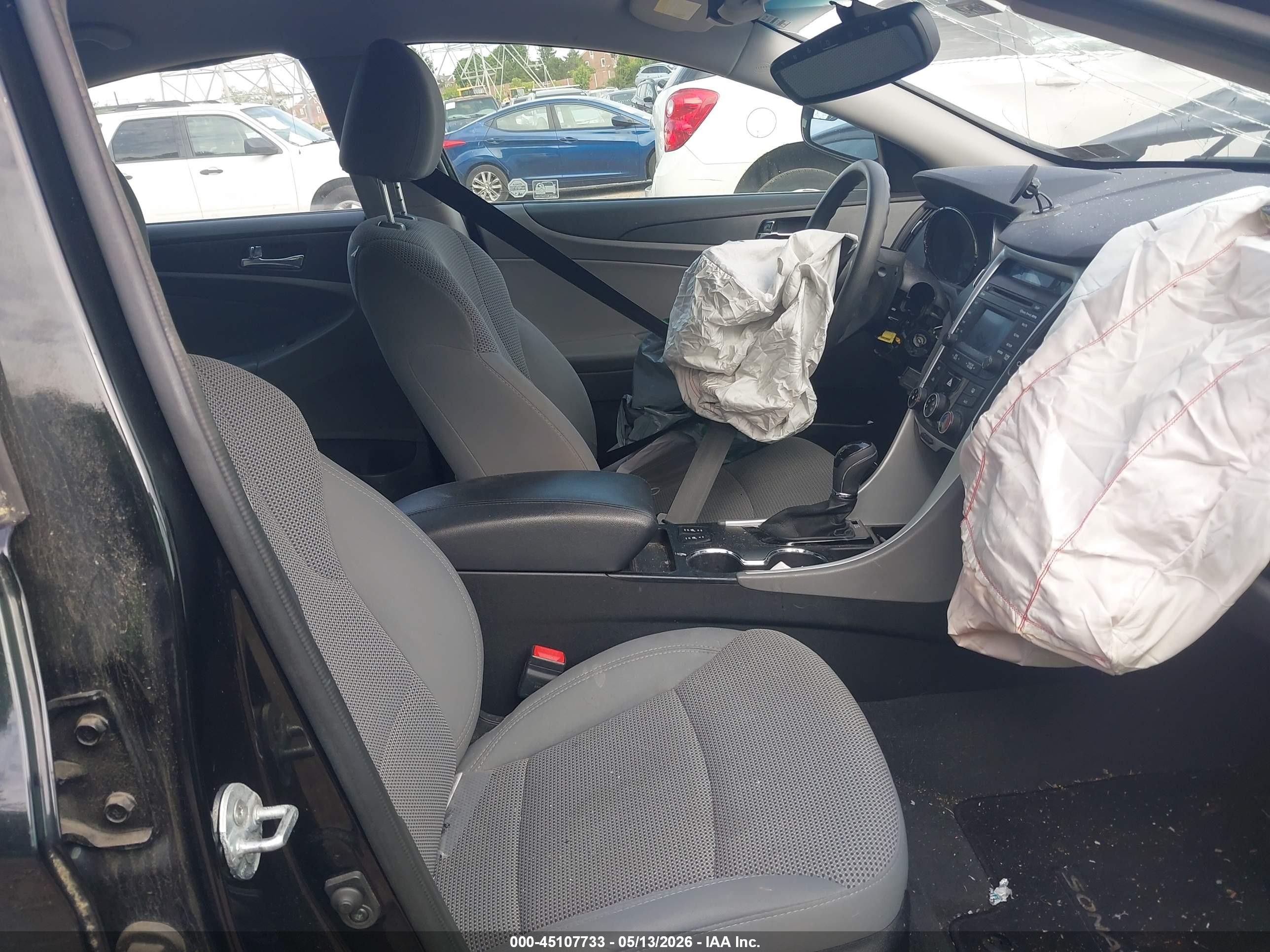 2014 Hyundai Sonata Gls Blue vin: 5NPEB4AC4EH812959