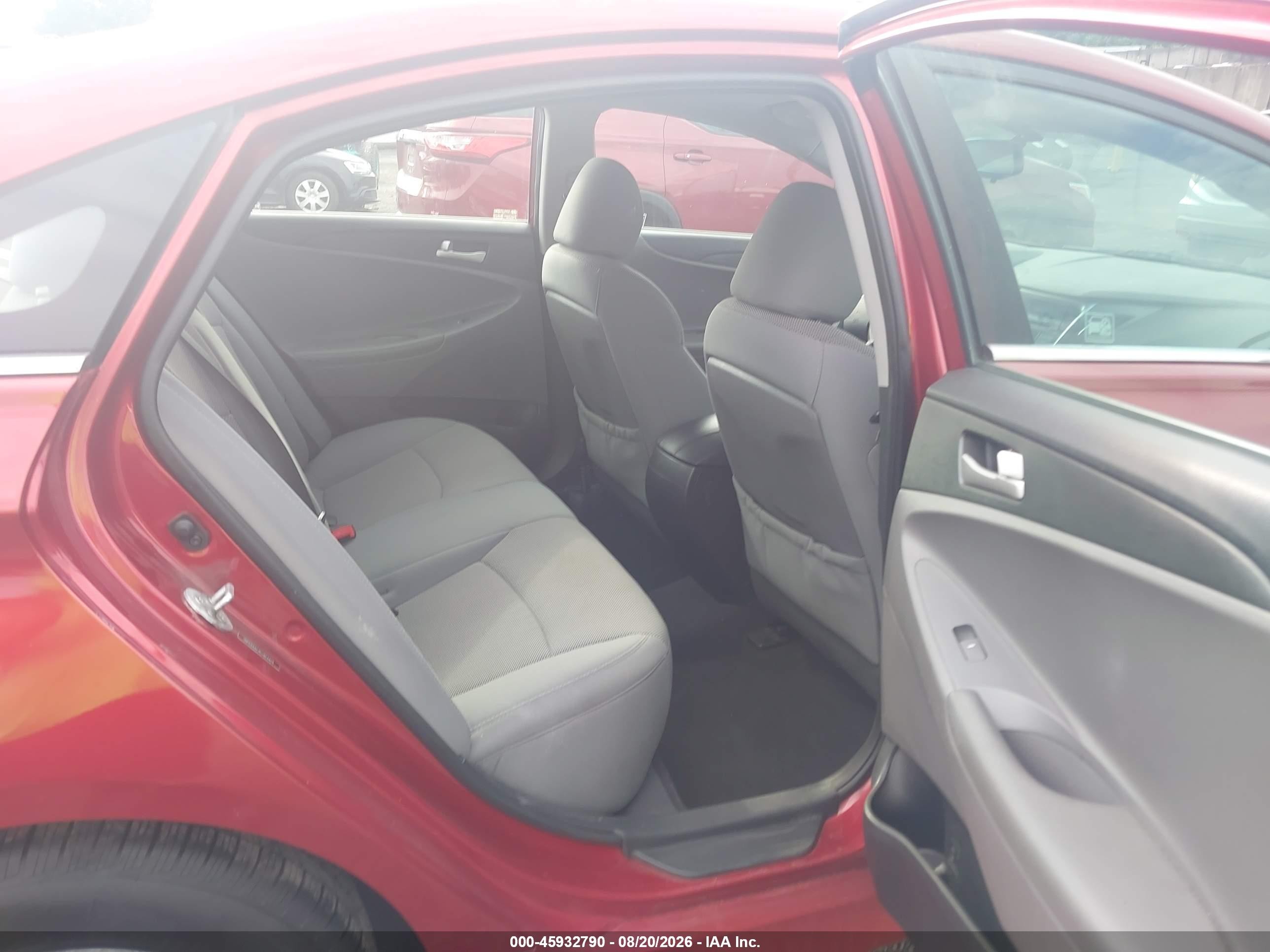 2014 Hyundai Sonata Gls Red vin: 5NPEB4AC4EH814419