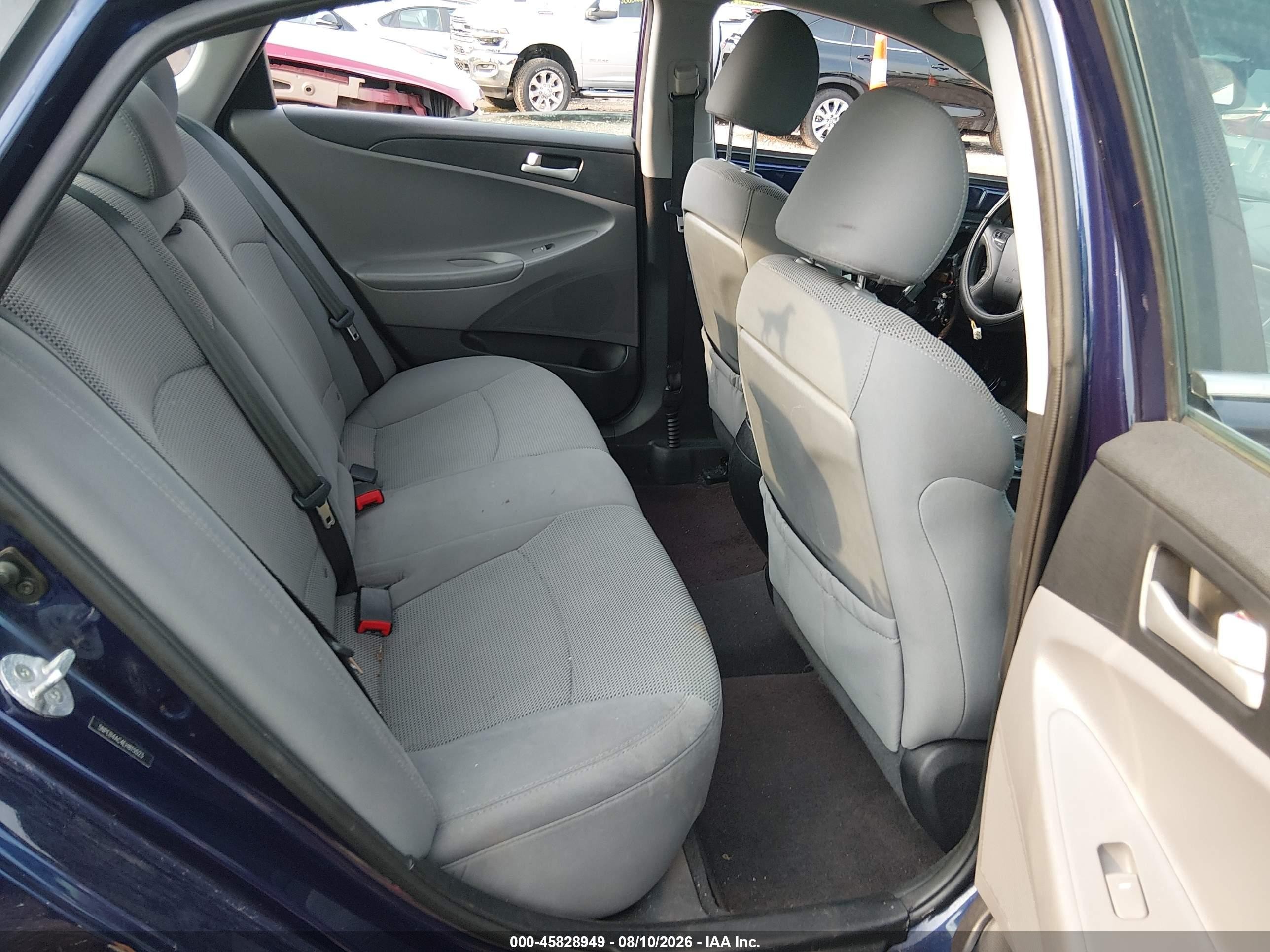 2014 Hyundai Sonata Gls Blue vin: 5NPEB4AC4EH815523
