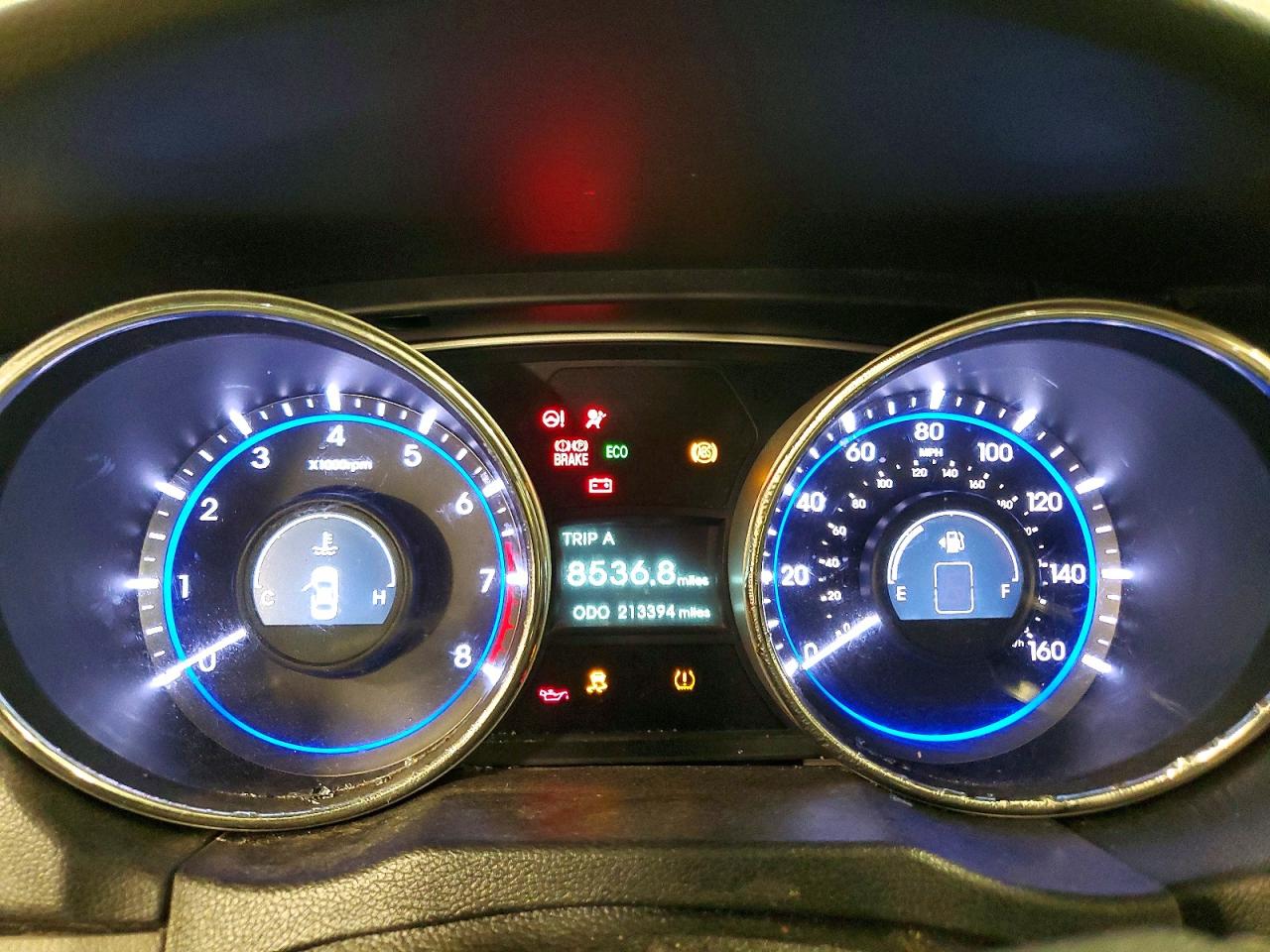2014 Hyundai Sonata Gls White vin: 5NPEB4AC4EH819913