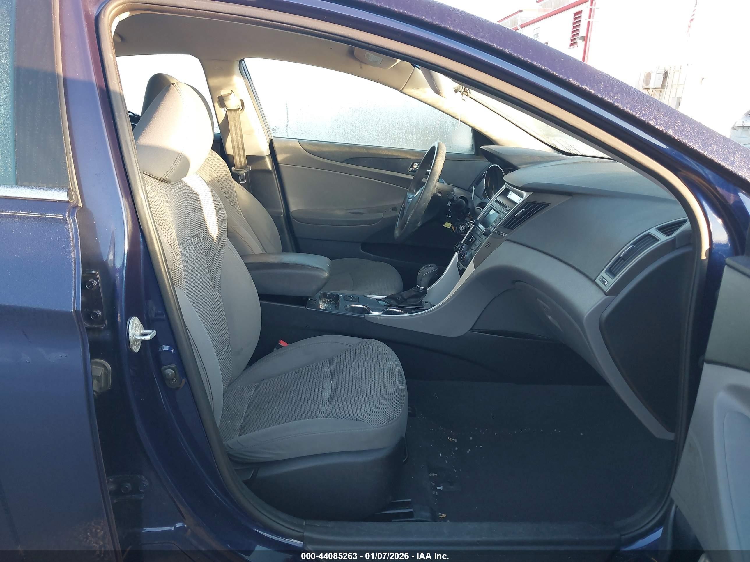 2014 Hyundai Sonata Gls Blue vin: 5NPEB4AC4EH833813