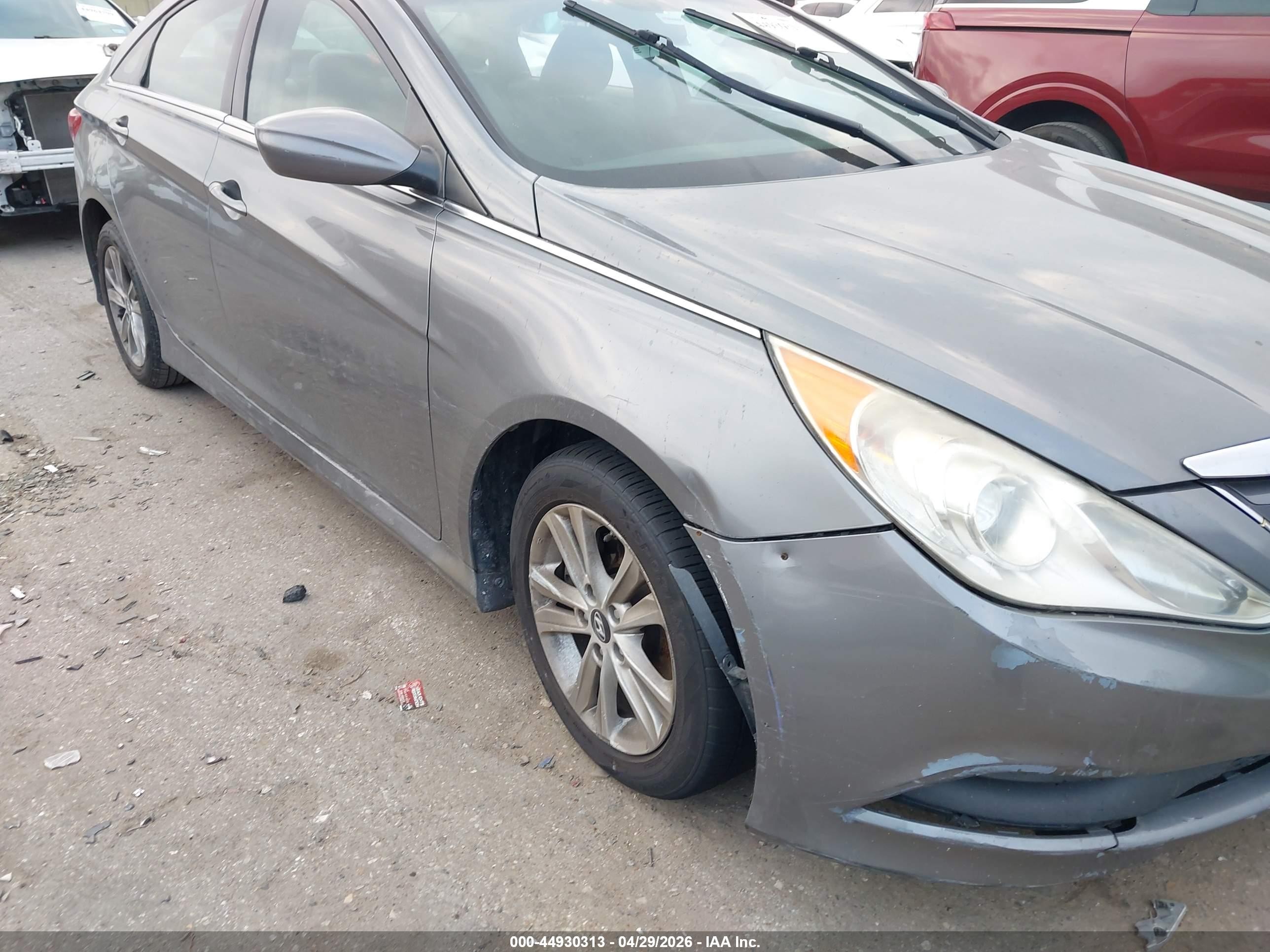 2014 Hyundai Sonata Gls Gray vin: 5NPEB4AC4EH836579