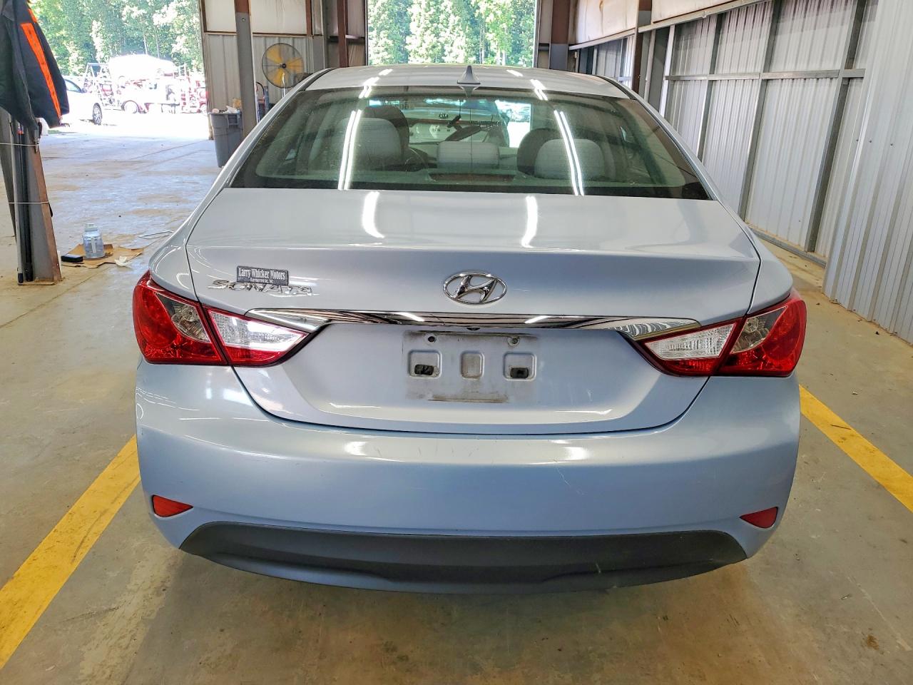 2014 Hyundai Sonata Gls Silver vin: 5NPEB4AC4EH839918