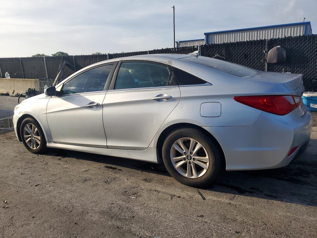 2014 Hyundai Sonata Gls Silver vin: 5NPEB4AC4EH840342
