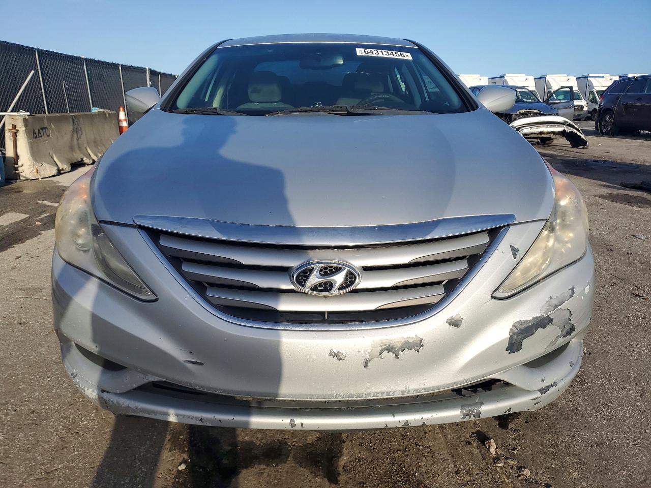 2014 Hyundai Sonata Gls Silver vin: 5NPEB4AC4EH840342