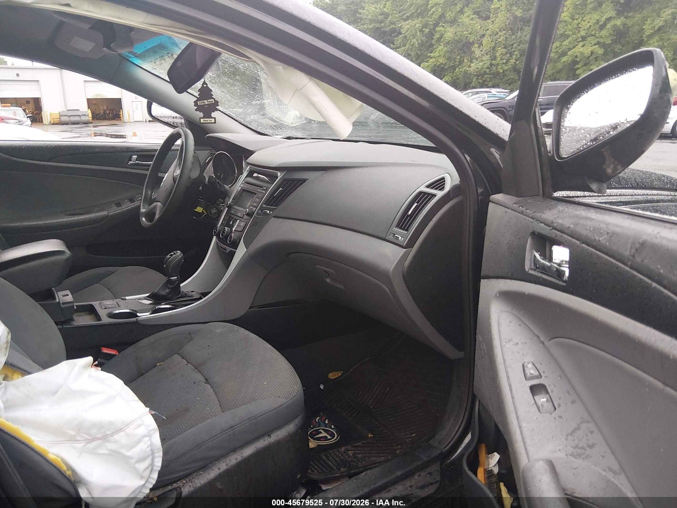 2014 Hyundai Sonata Gls Черный vin: 5NPEB4AC4EH846688