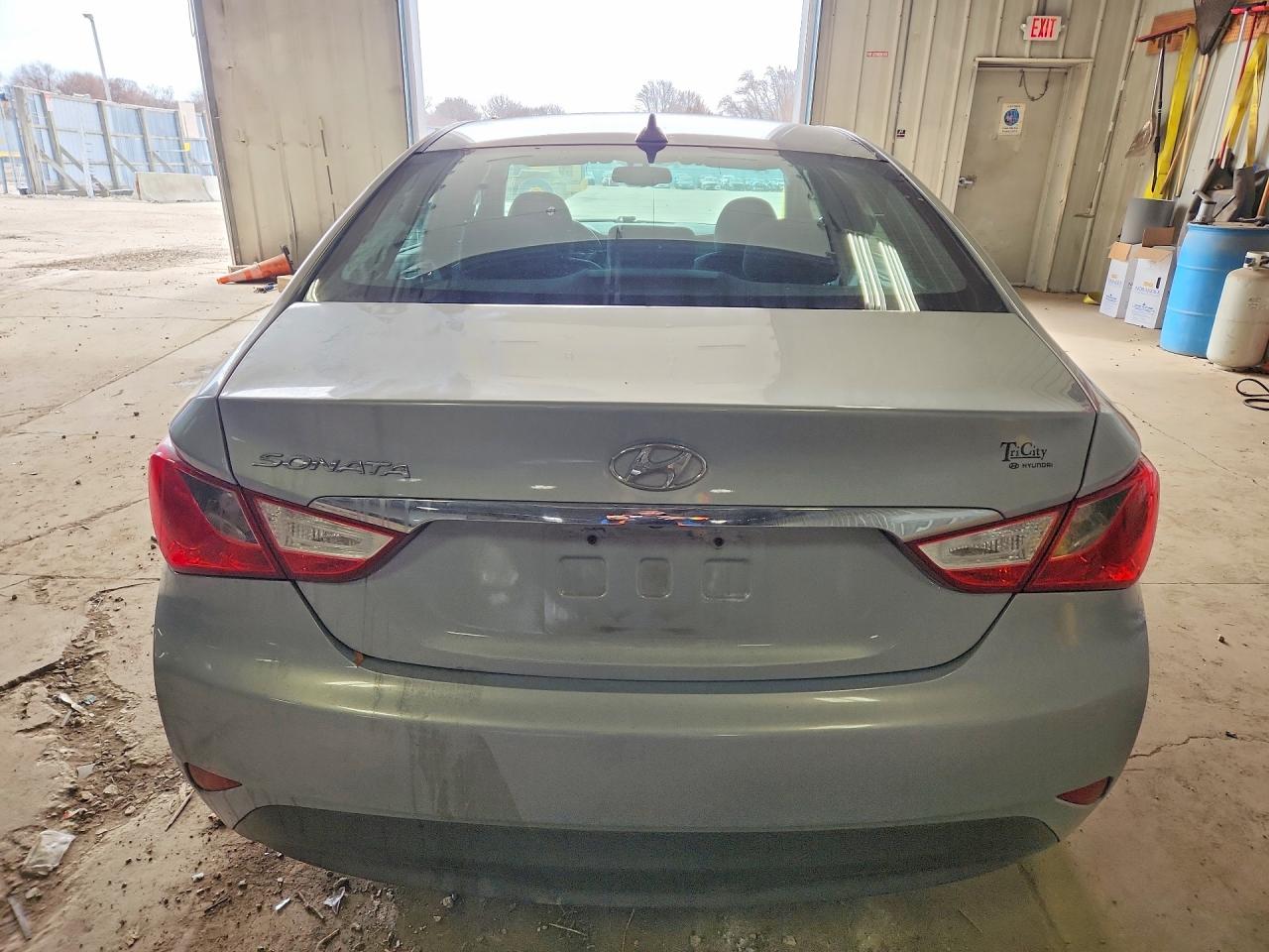 2014 Hyundai Sonata Gls Blue vin: 5NPEB4AC4EH850420