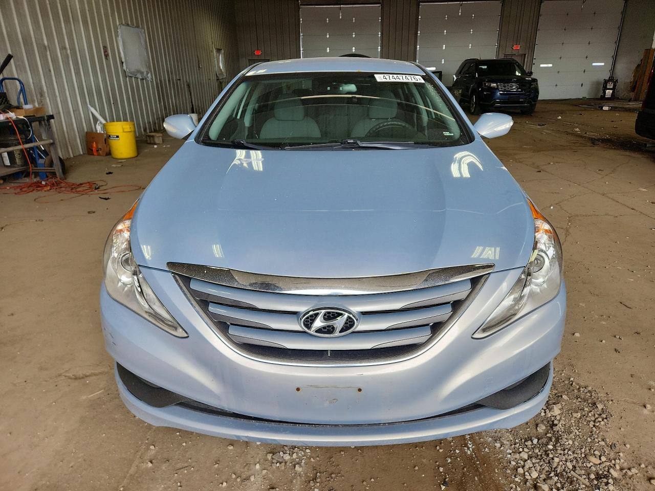 2014 Hyundai Sonata Gls Blue vin: 5NPEB4AC4EH850420