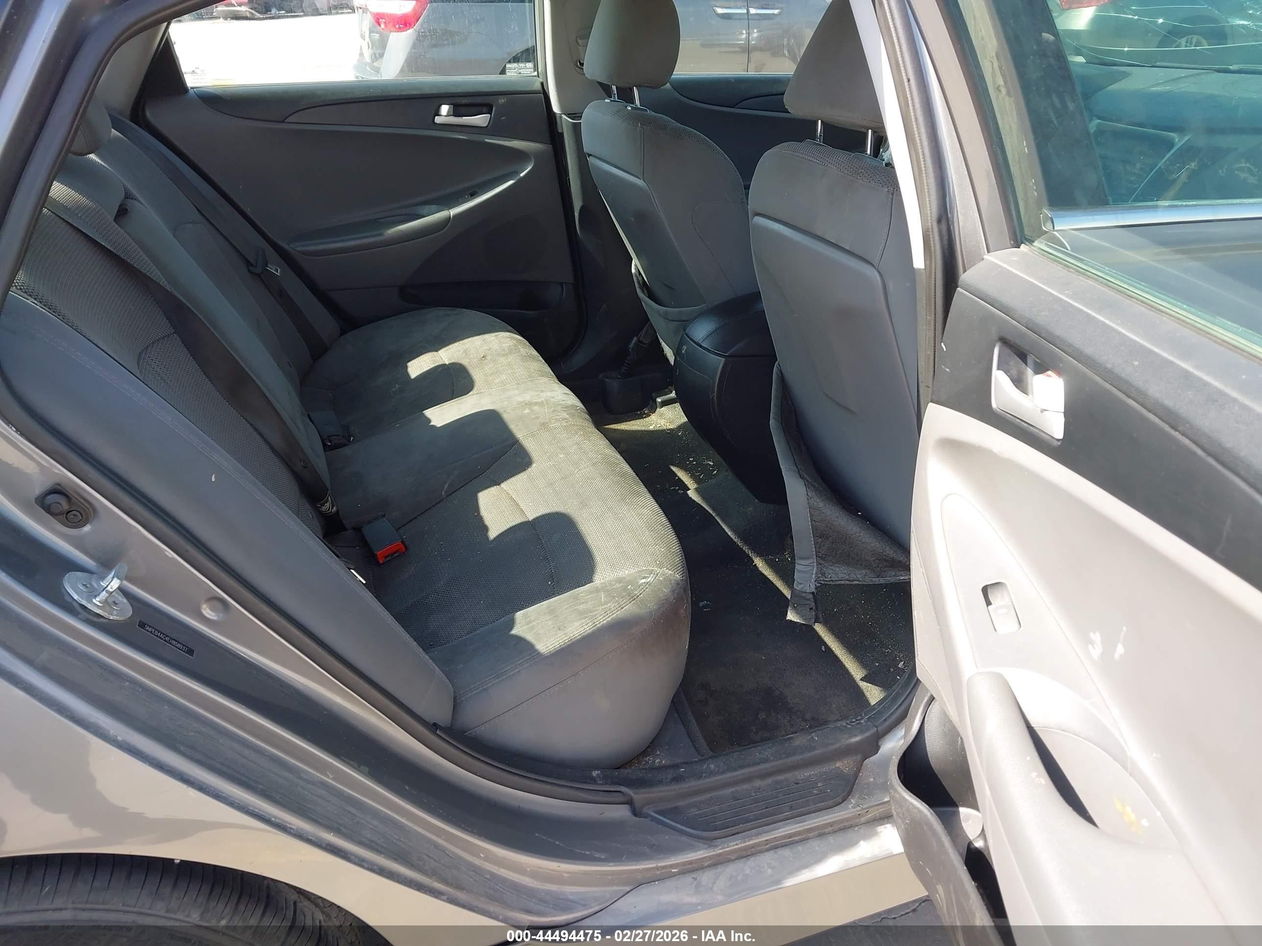 2014 Hyundai Sonata Gls Gray vin: 5NPEB4AC4EH858937