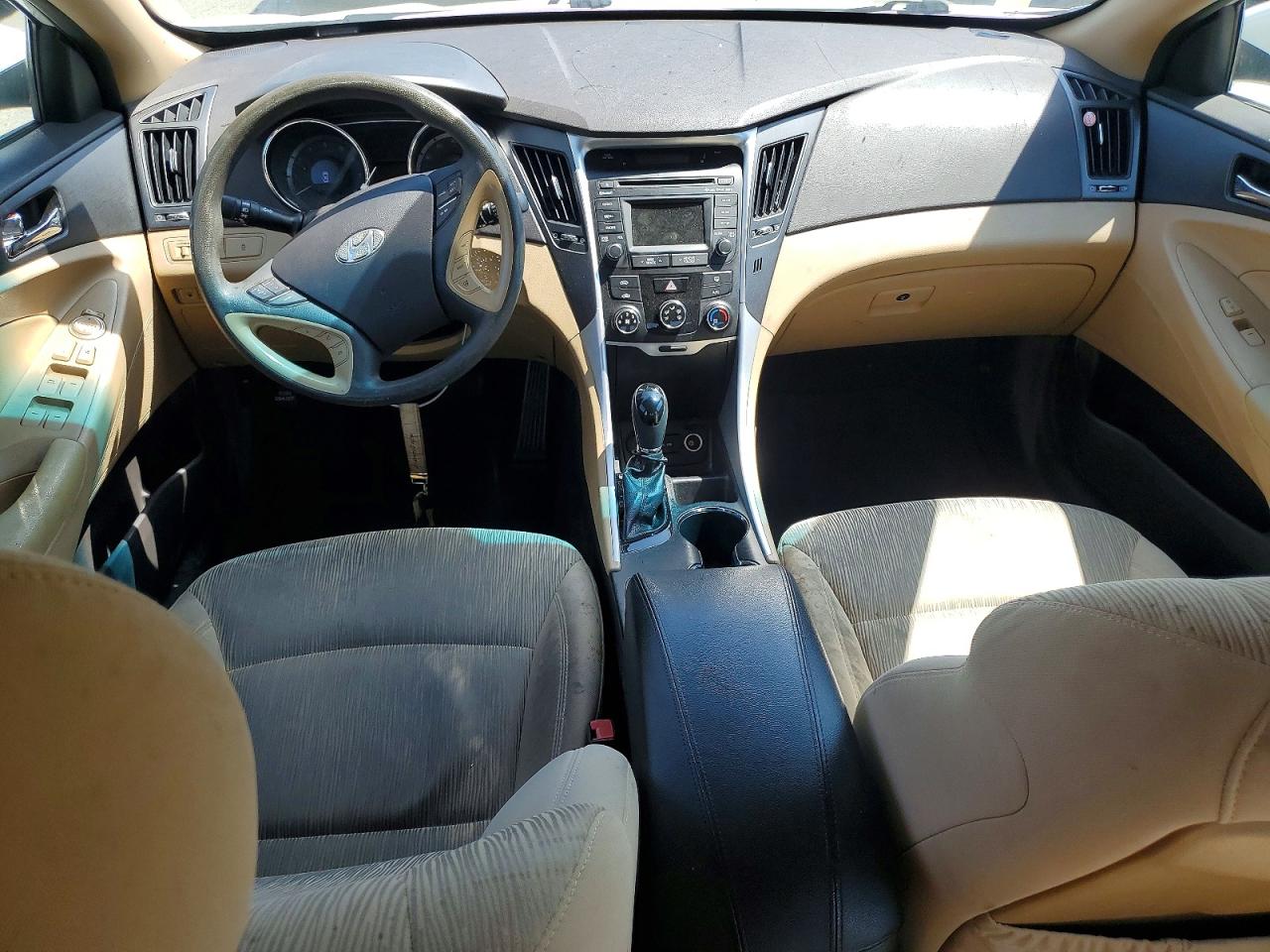 2014 Hyundai Sonata Gls White vin: 5NPEB4AC4EH862762