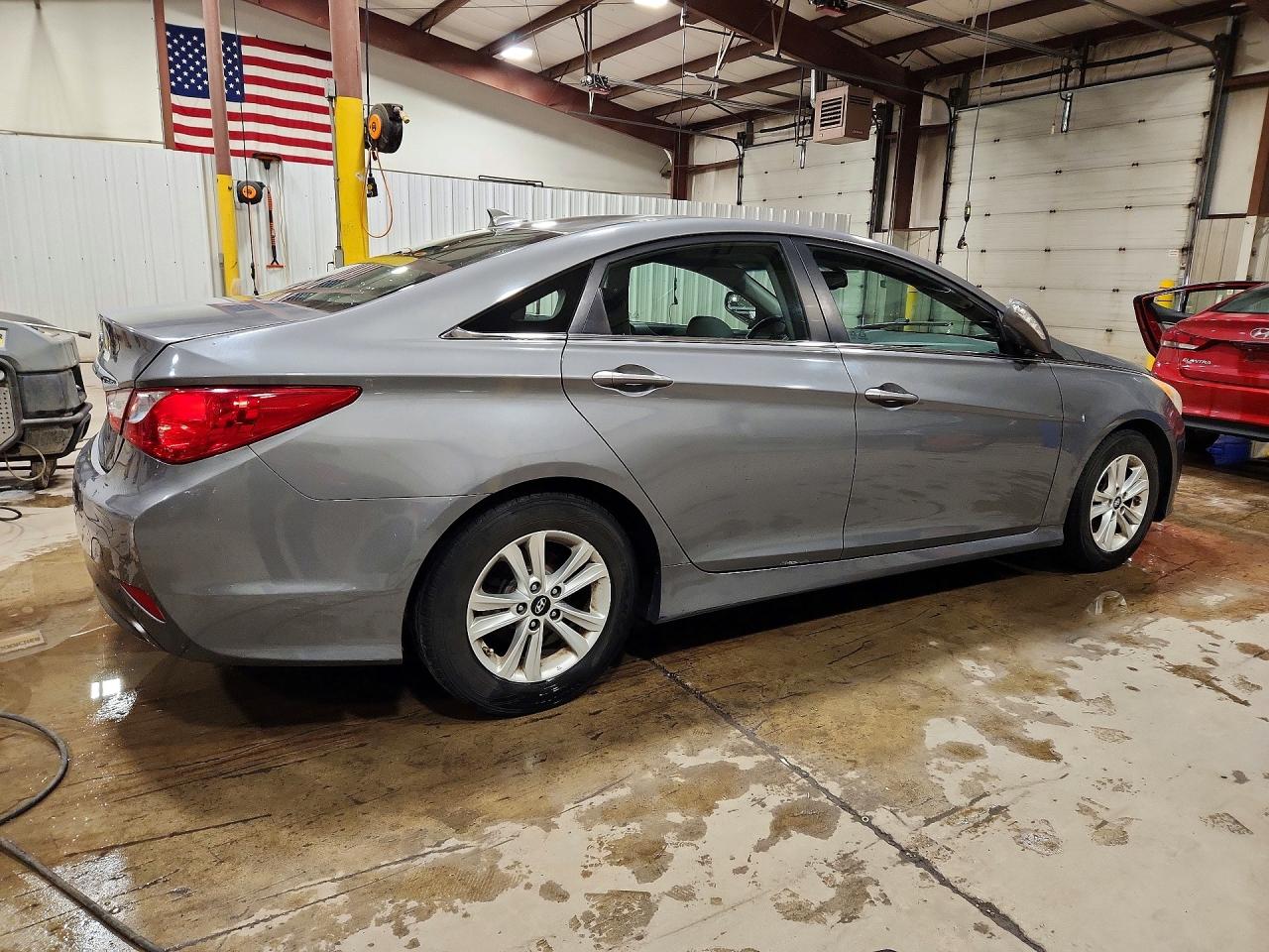 2014 Hyundai Sonata Gls Gray vin: 5NPEB4AC4EH866309
