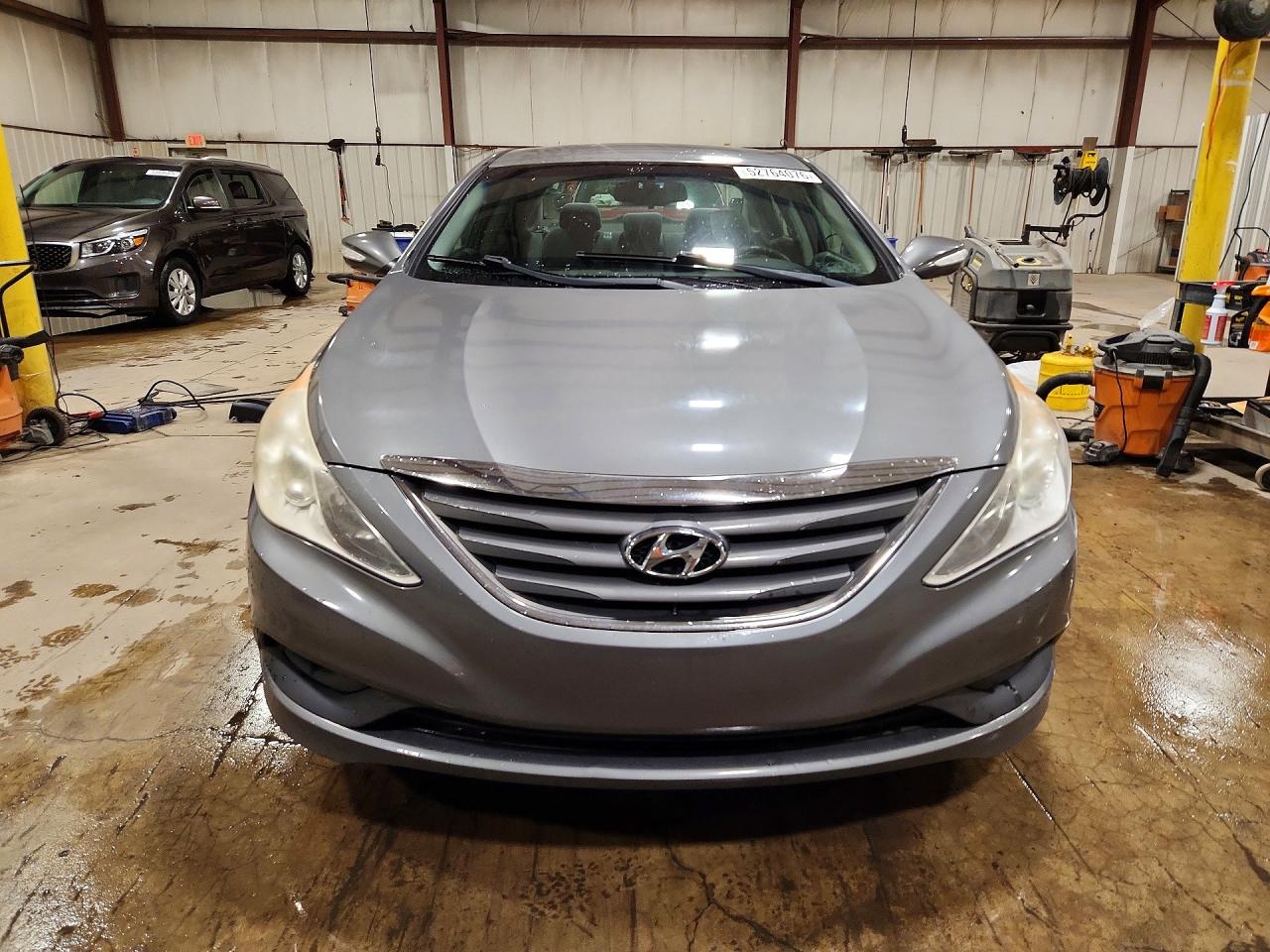 2014 Hyundai Sonata Gls Gray vin: 5NPEB4AC4EH866309