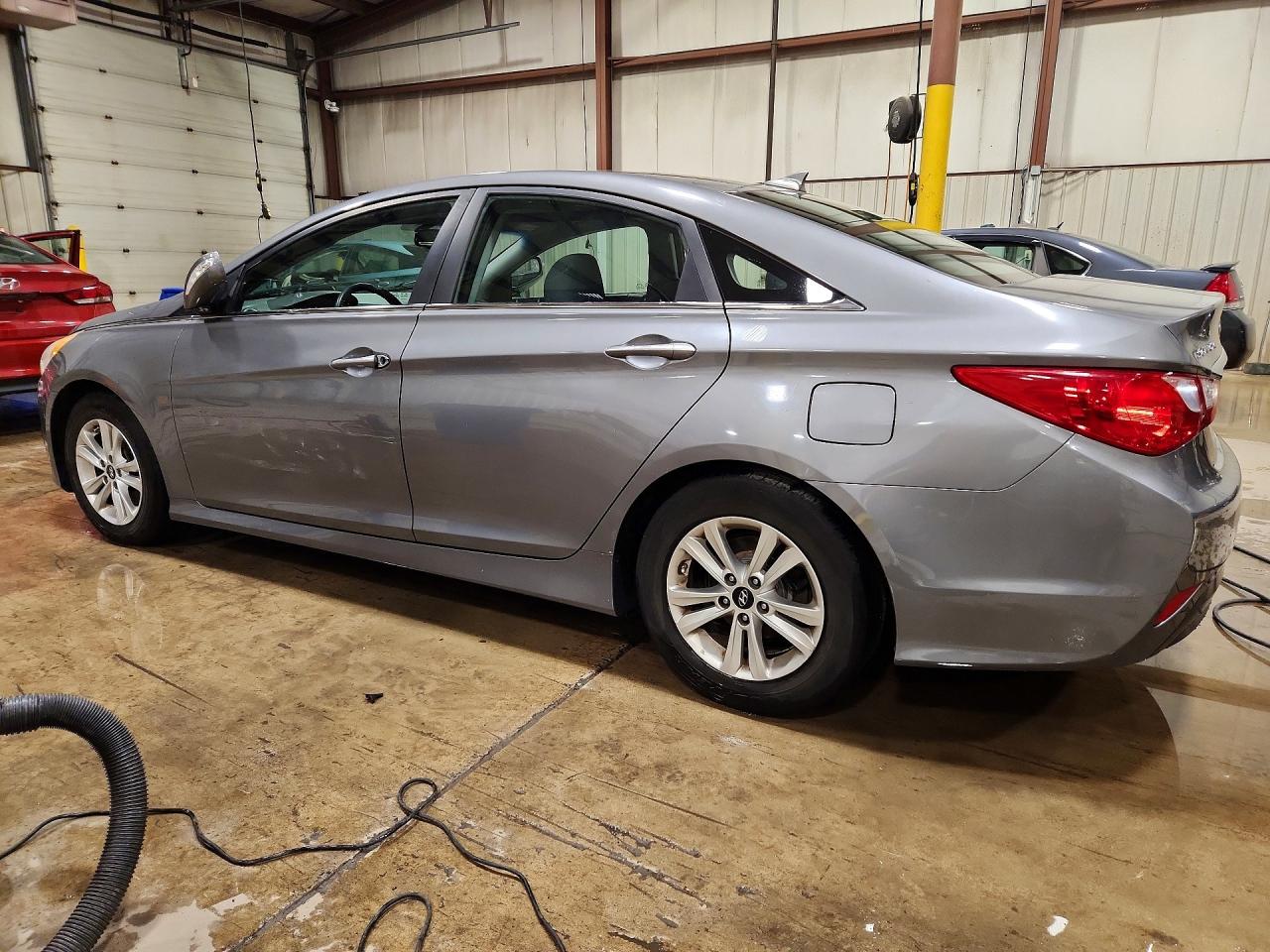 2014 Hyundai Sonata Gls Gray vin: 5NPEB4AC4EH866309