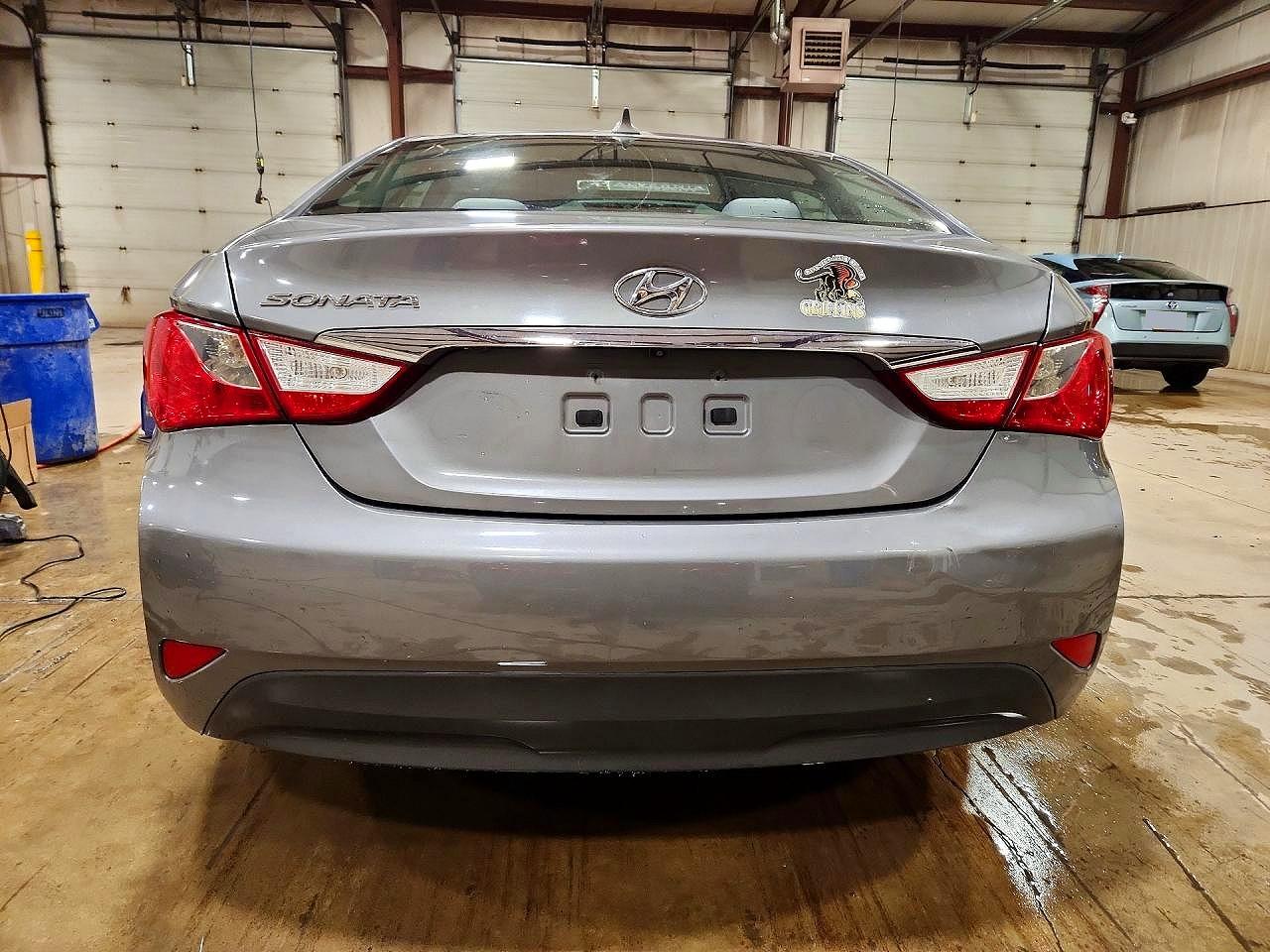 2014 Hyundai Sonata Gls Gray vin: 5NPEB4AC4EH866309
