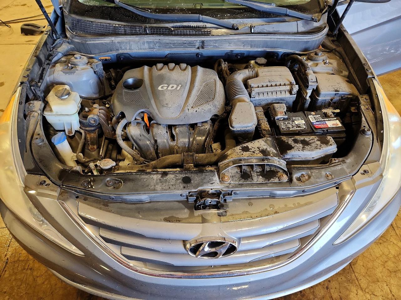 2014 Hyundai Sonata Gls Gray vin: 5NPEB4AC4EH866309