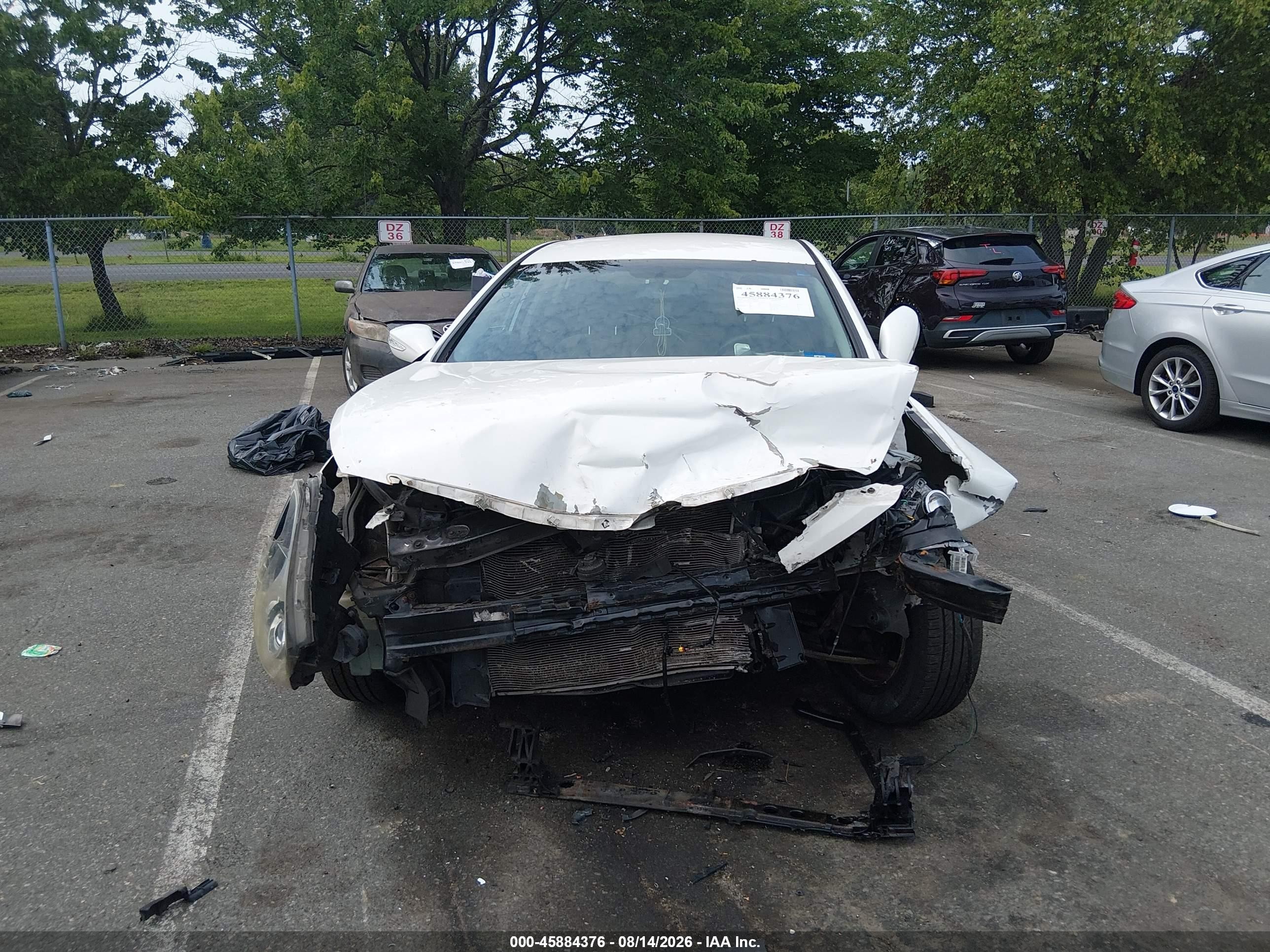 2014 Hyundai Sonata Gls White vin: 5NPEB4AC4EH870294