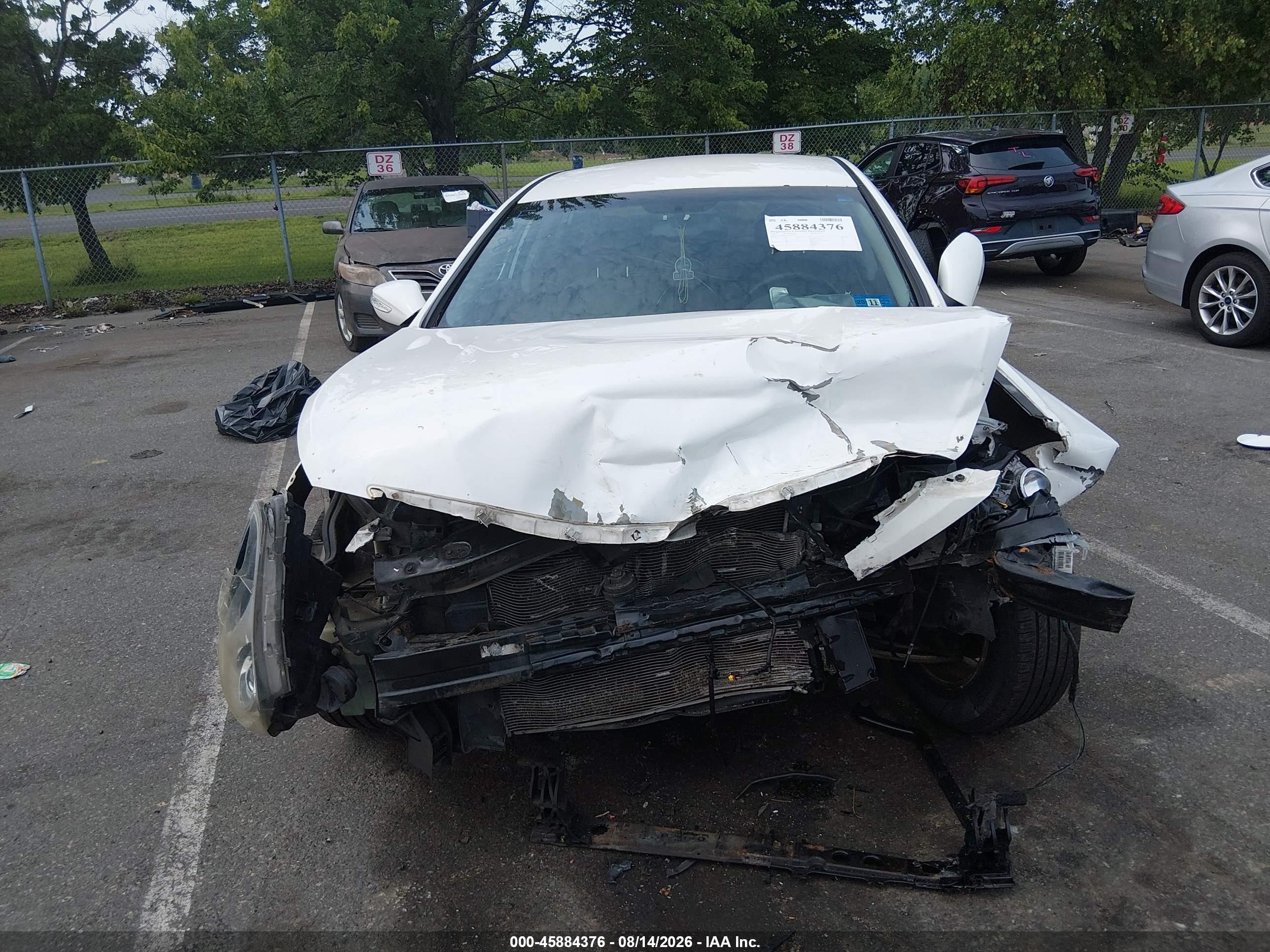 2014 Hyundai Sonata Gls White vin: 5NPEB4AC4EH870294