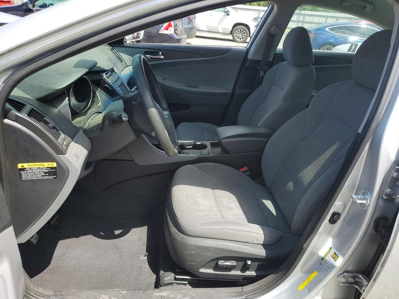 2014 Hyundai Sonata Gls Silver vin: 5NPEB4AC4EH892120