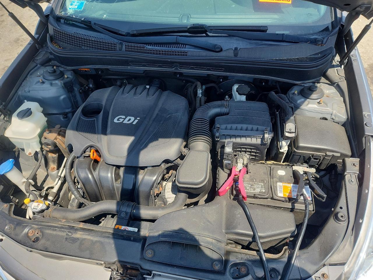 2014 Hyundai Sonata Gls Silver vin: 5NPEB4AC4EH893395