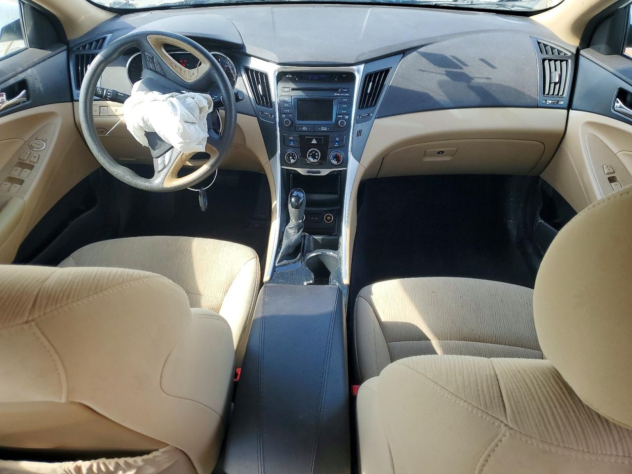2014 Hyundai Sonata Gls White vin: 5NPEB4AC4EH896250