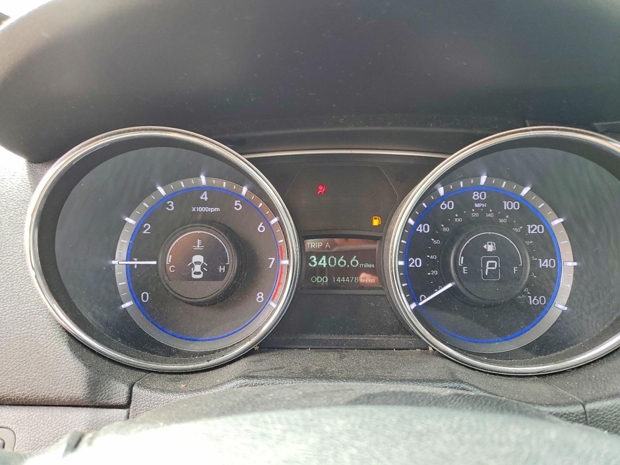2014 Hyundai Sonata Gls Red vin: 5NPEB4AC4EH903245