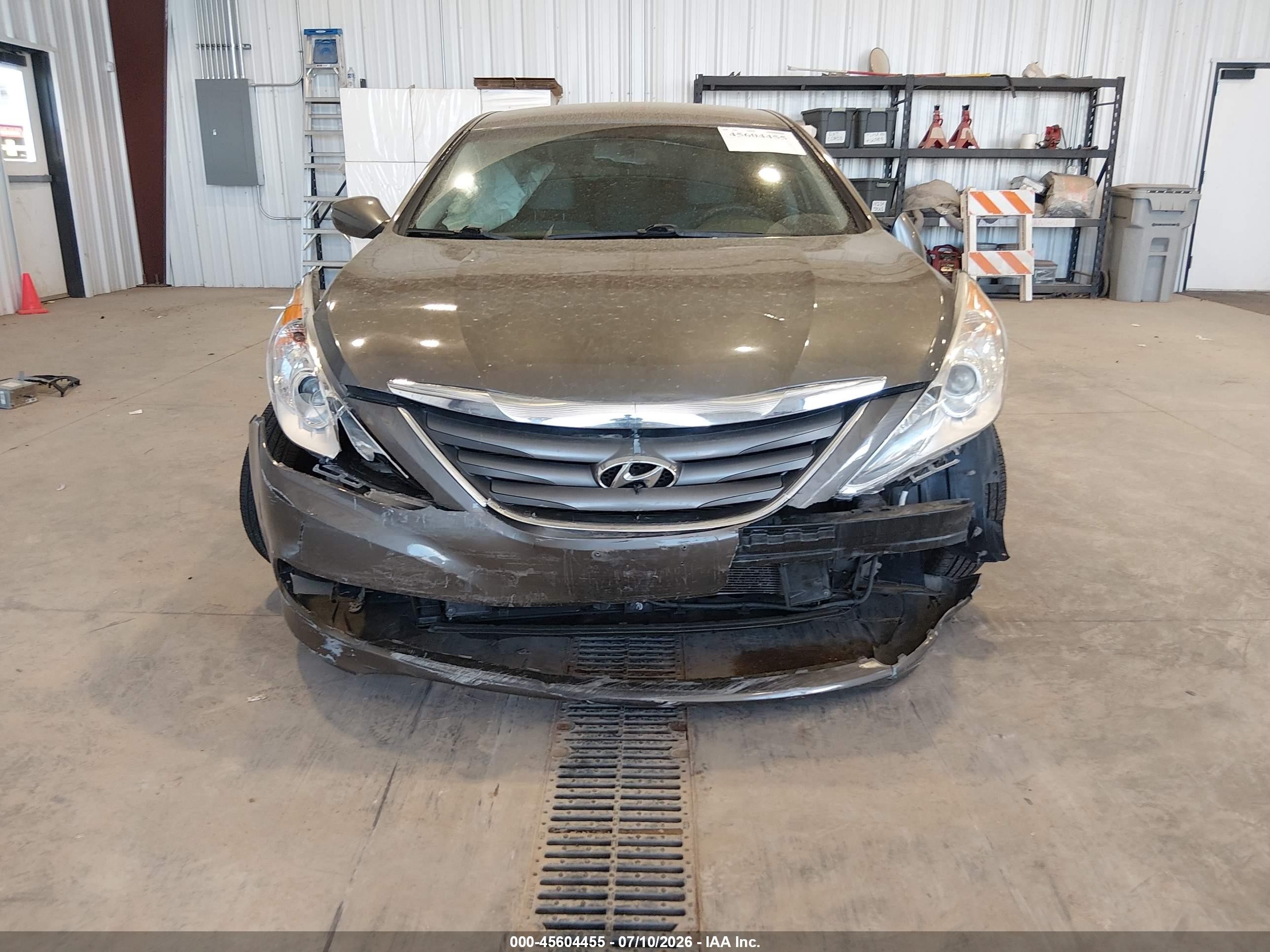 2014 Hyundai Sonata Gls Gray vin: 5NPEB4AC4EH908235