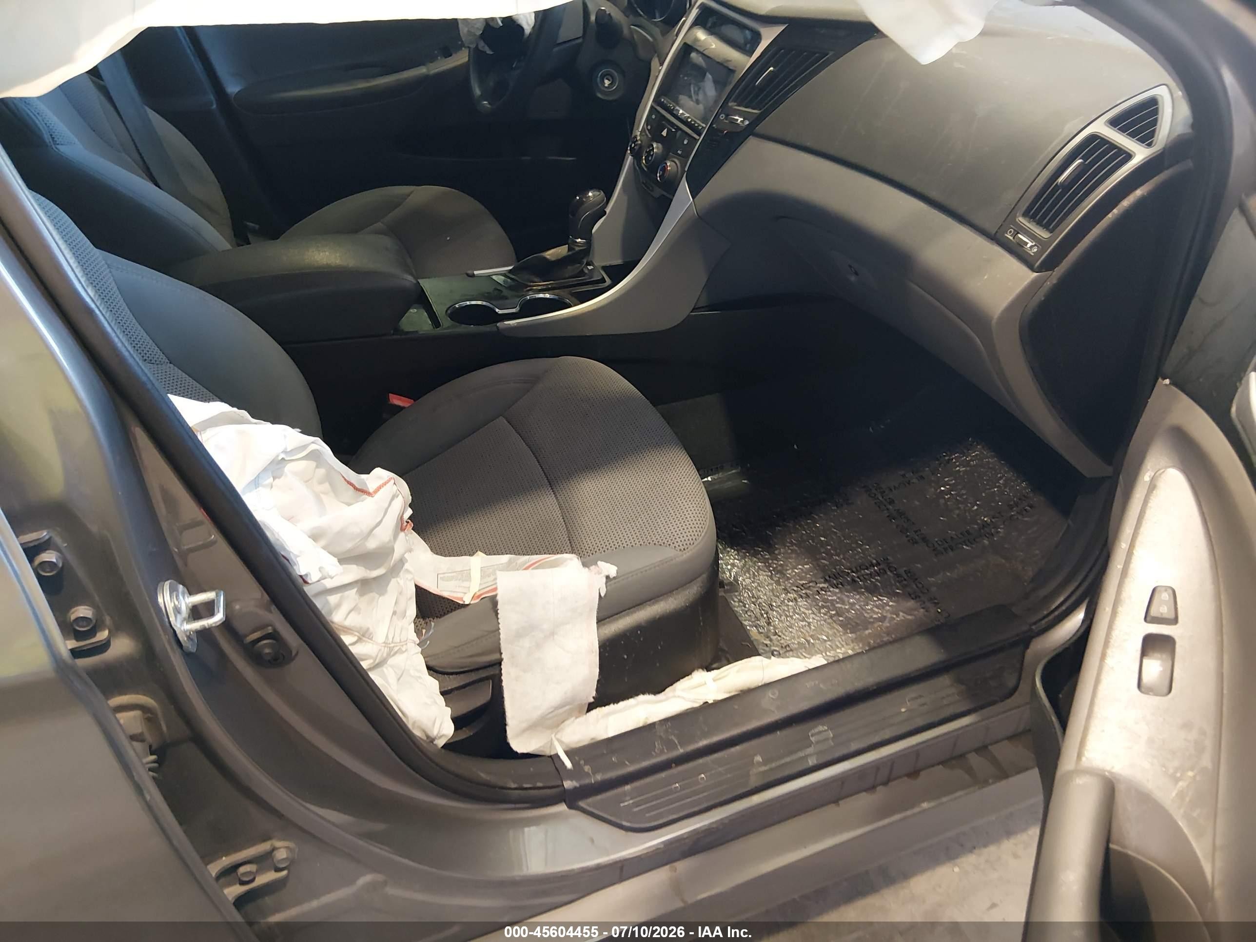 2014 Hyundai Sonata Gls Gray vin: 5NPEB4AC4EH908235