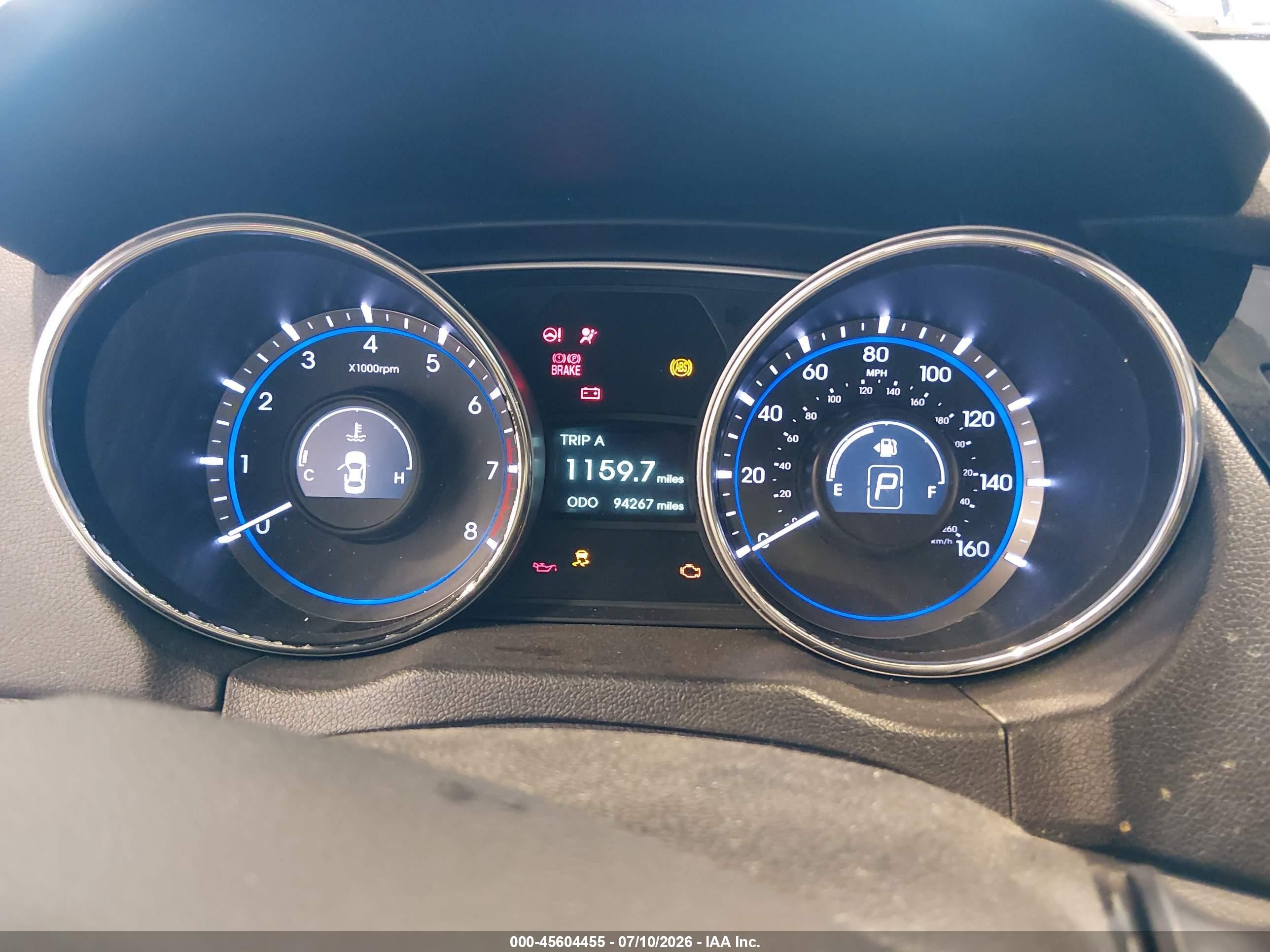 2014 Hyundai Sonata Gls Gray vin: 5NPEB4AC4EH908235