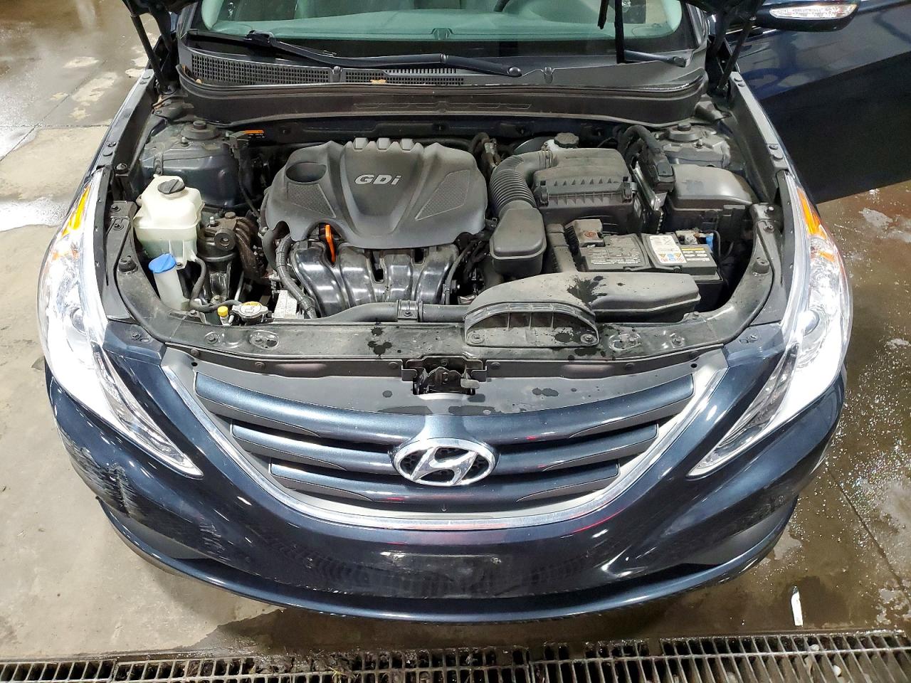 2014 Hyundai Sonata Gls Blue vin: 5NPEB4AC4EH921017