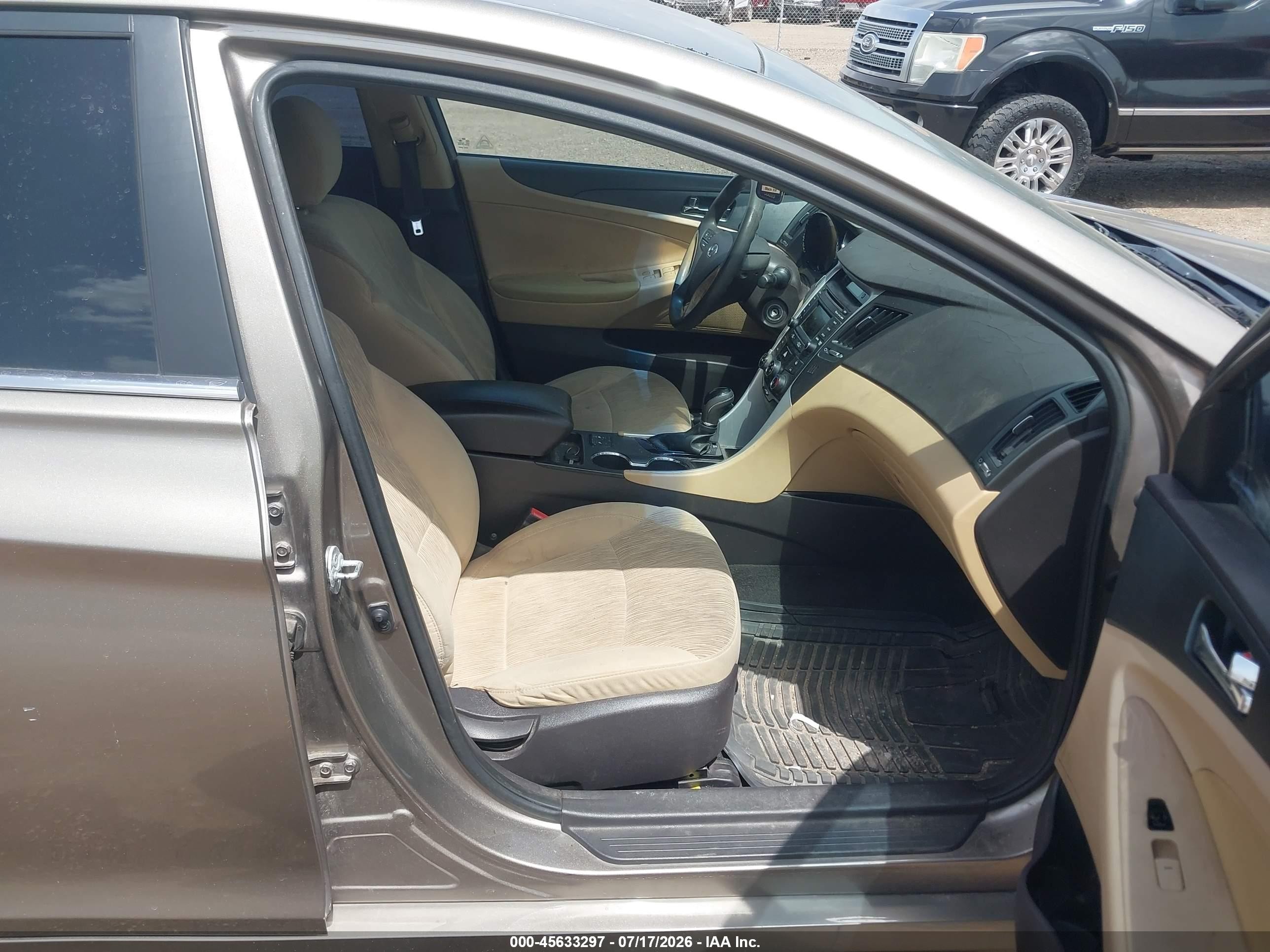 2014 Hyundai Sonata Gls Brown vin: 5NPEB4AC4EH921907