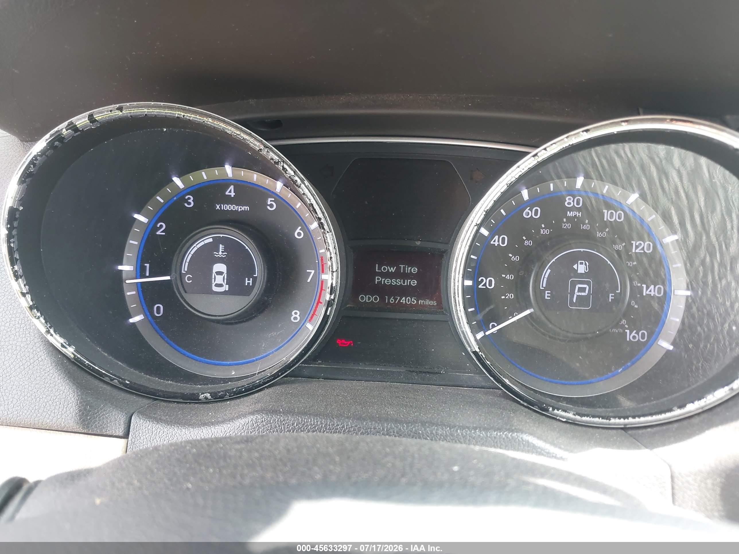 2014 Hyundai Sonata Gls Brown vin: 5NPEB4AC4EH921907
