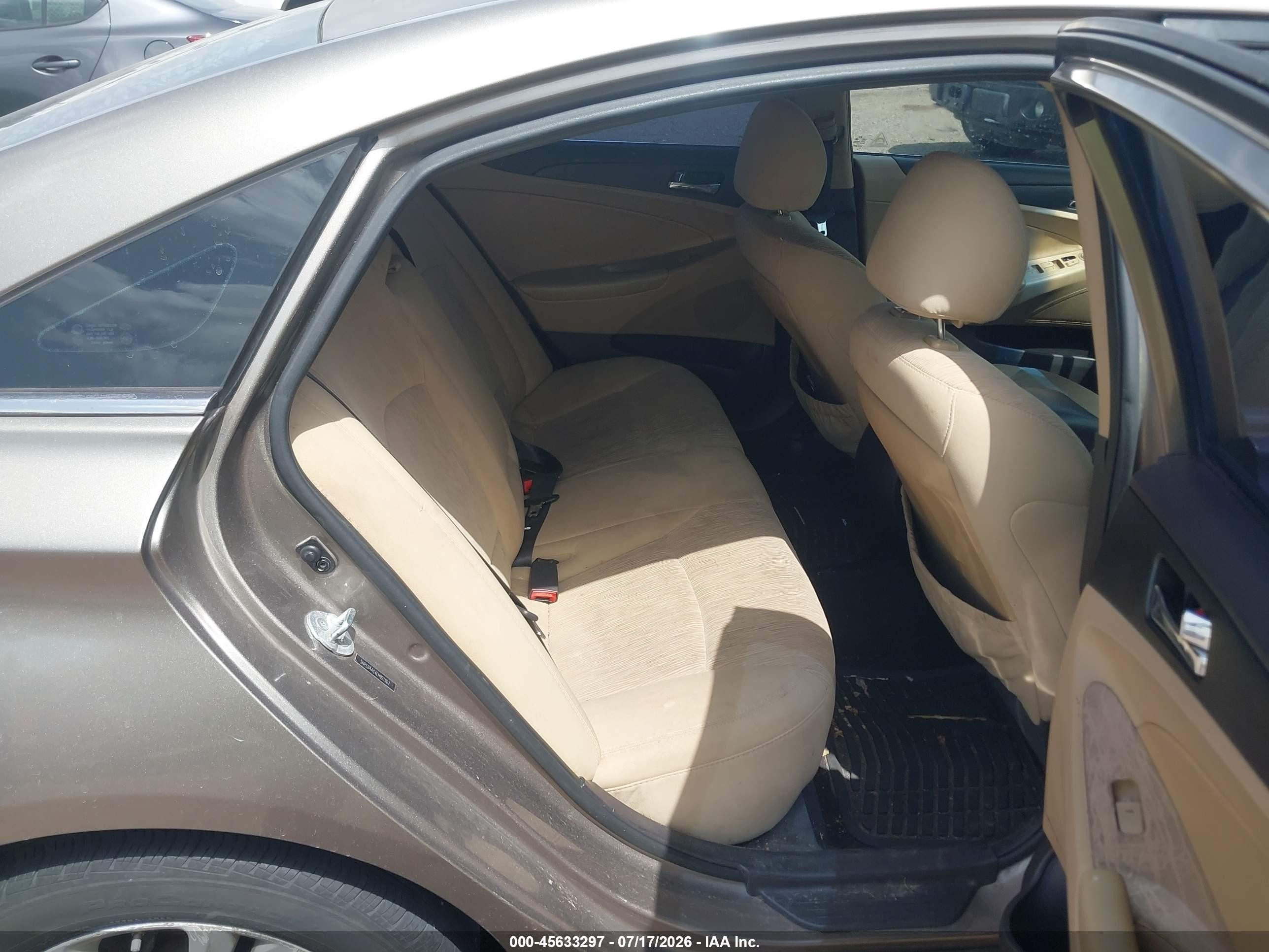 2014 Hyundai Sonata Gls Brown vin: 5NPEB4AC4EH921907