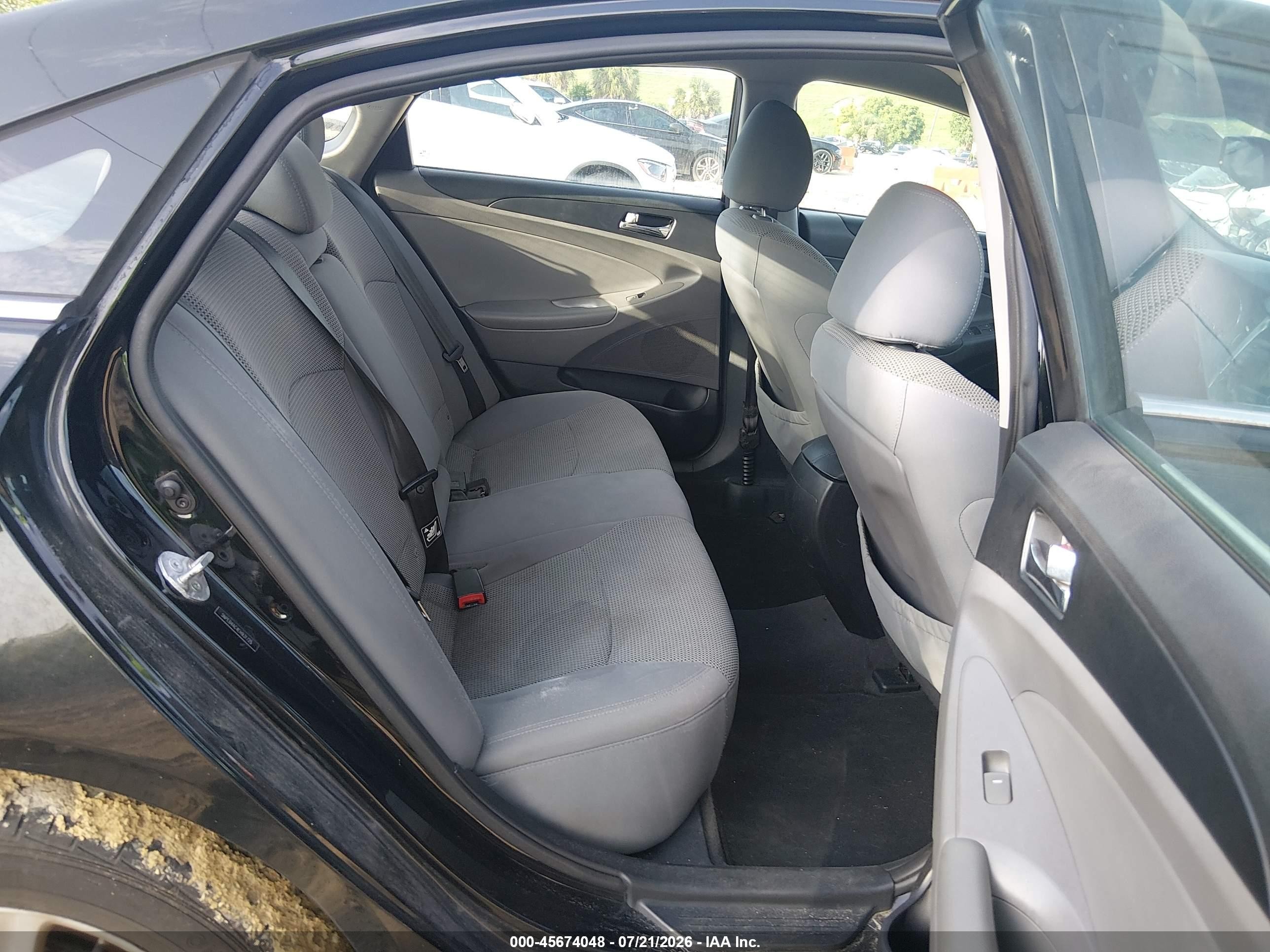 2014 Hyundai Sonata Gls Black vin: 5NPEB4AC4EH931725