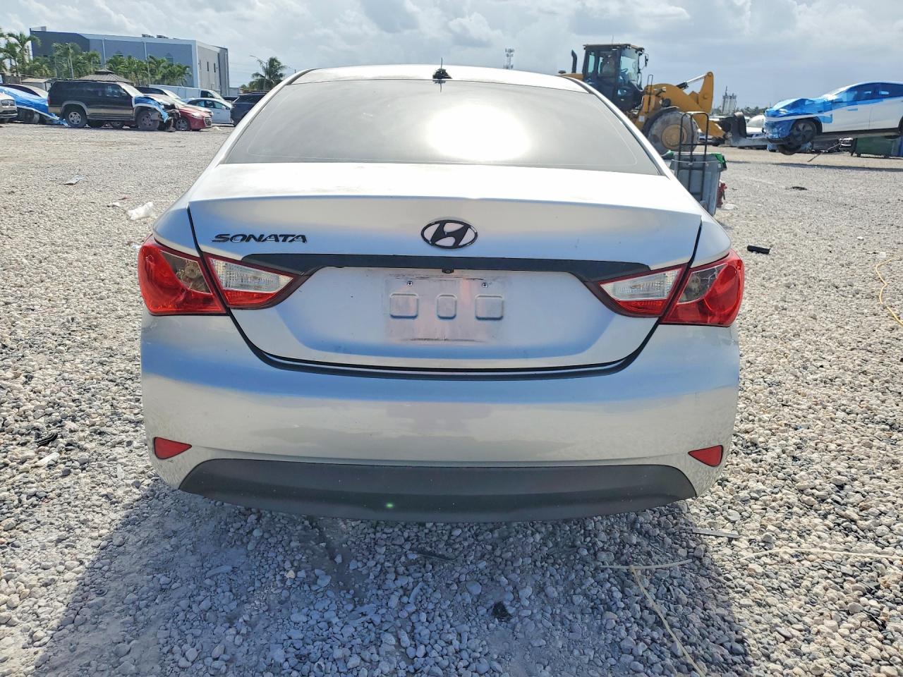 2014 Hyundai Sonata Gls Silver vin: 5NPEB4AC4EH932146