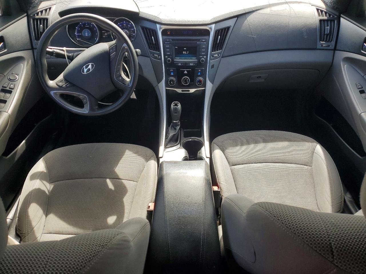 2014 Hyundai Sonata Gls Silver vin: 5NPEB4AC4EH932146