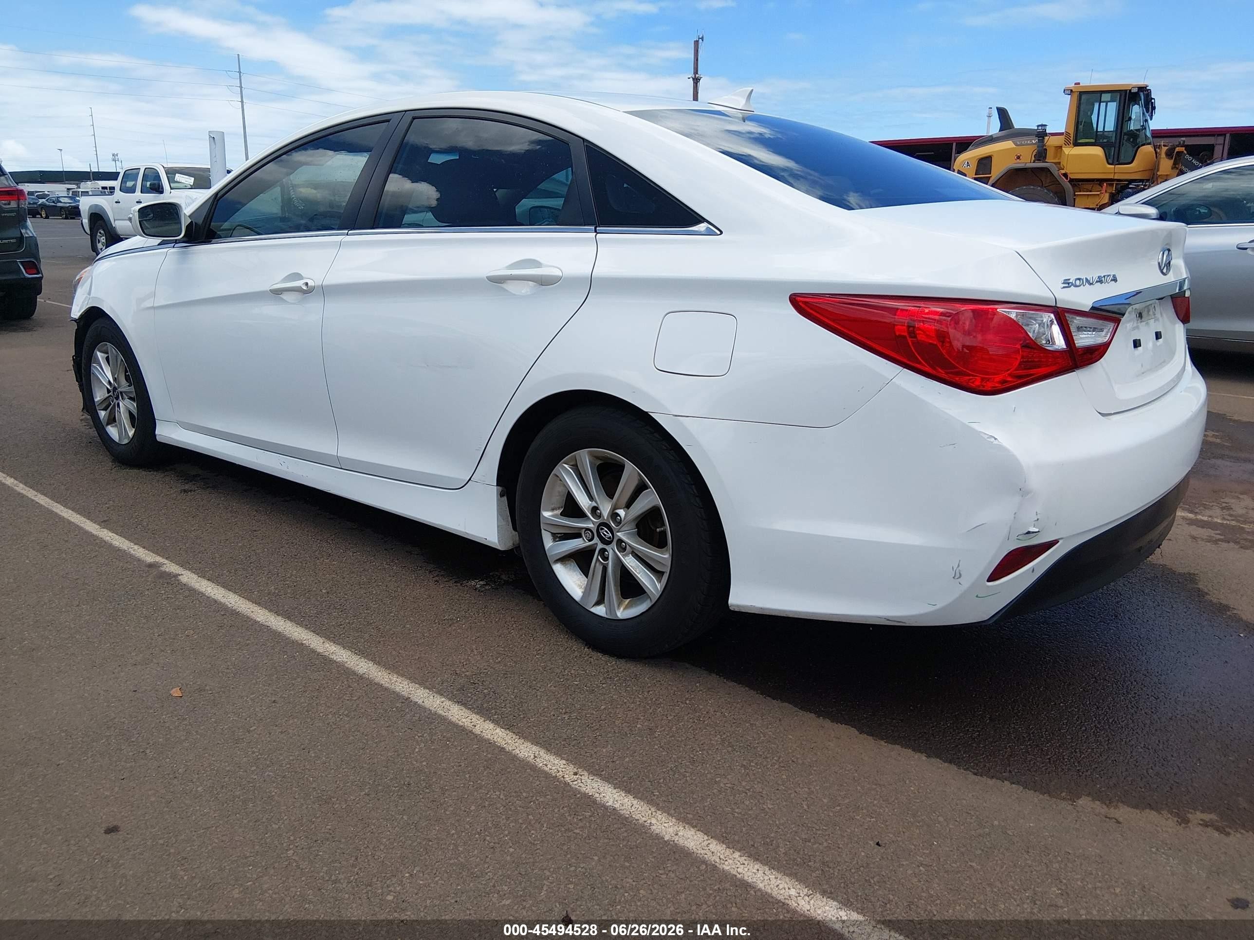 2014 Hyundai Sonata Gls vin: 5NPEB4AC4EH934270