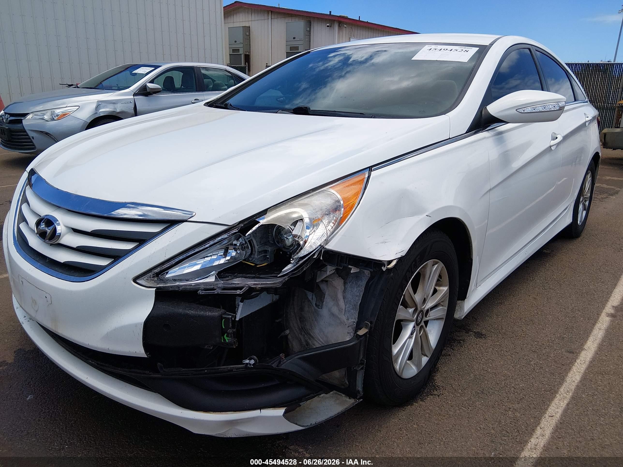 2014 Hyundai Sonata Gls vin: 5NPEB4AC4EH934270