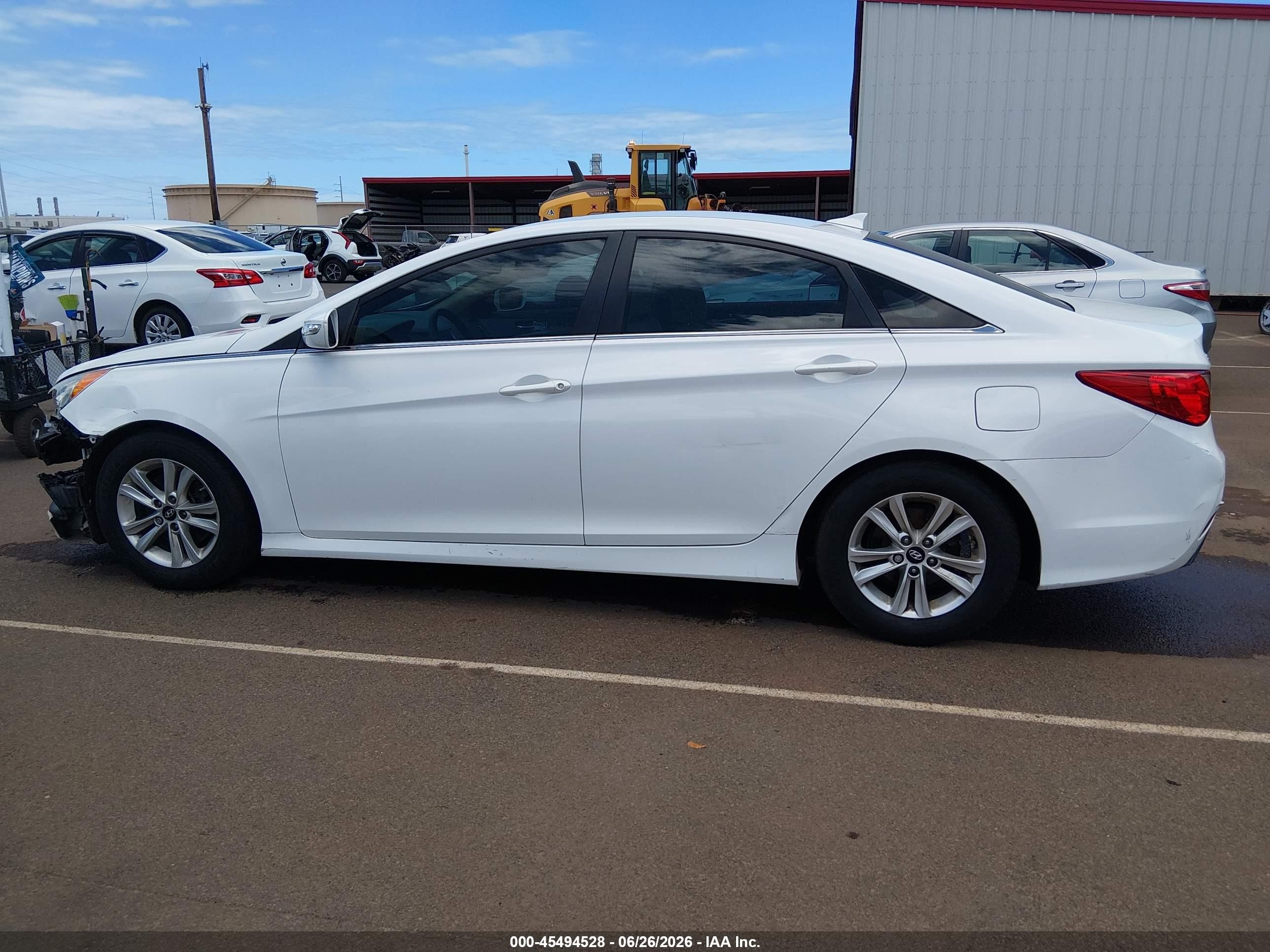 2014 Hyundai Sonata Gls vin: 5NPEB4AC4EH934270