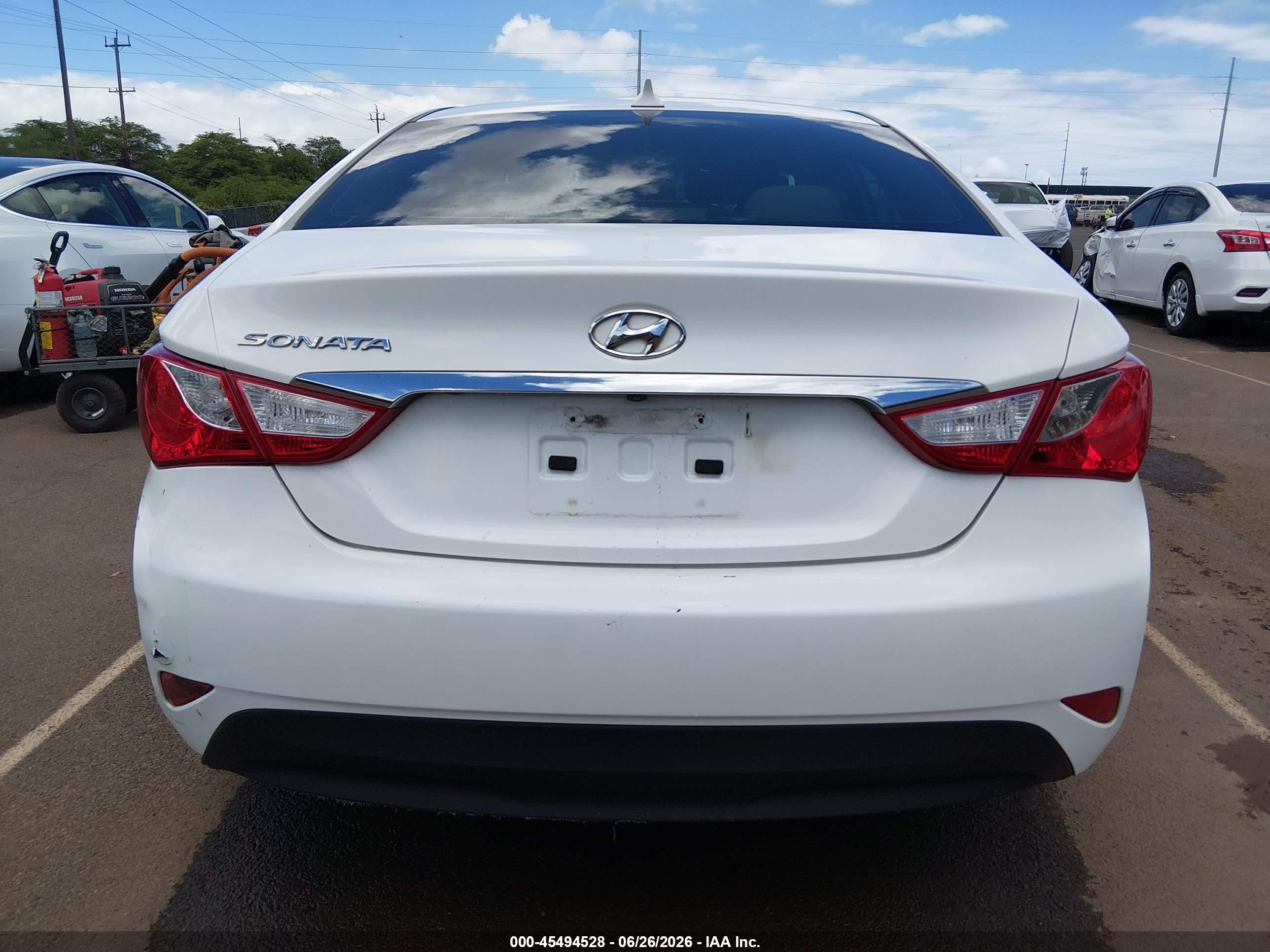 2014 Hyundai Sonata Gls vin: 5NPEB4AC4EH934270