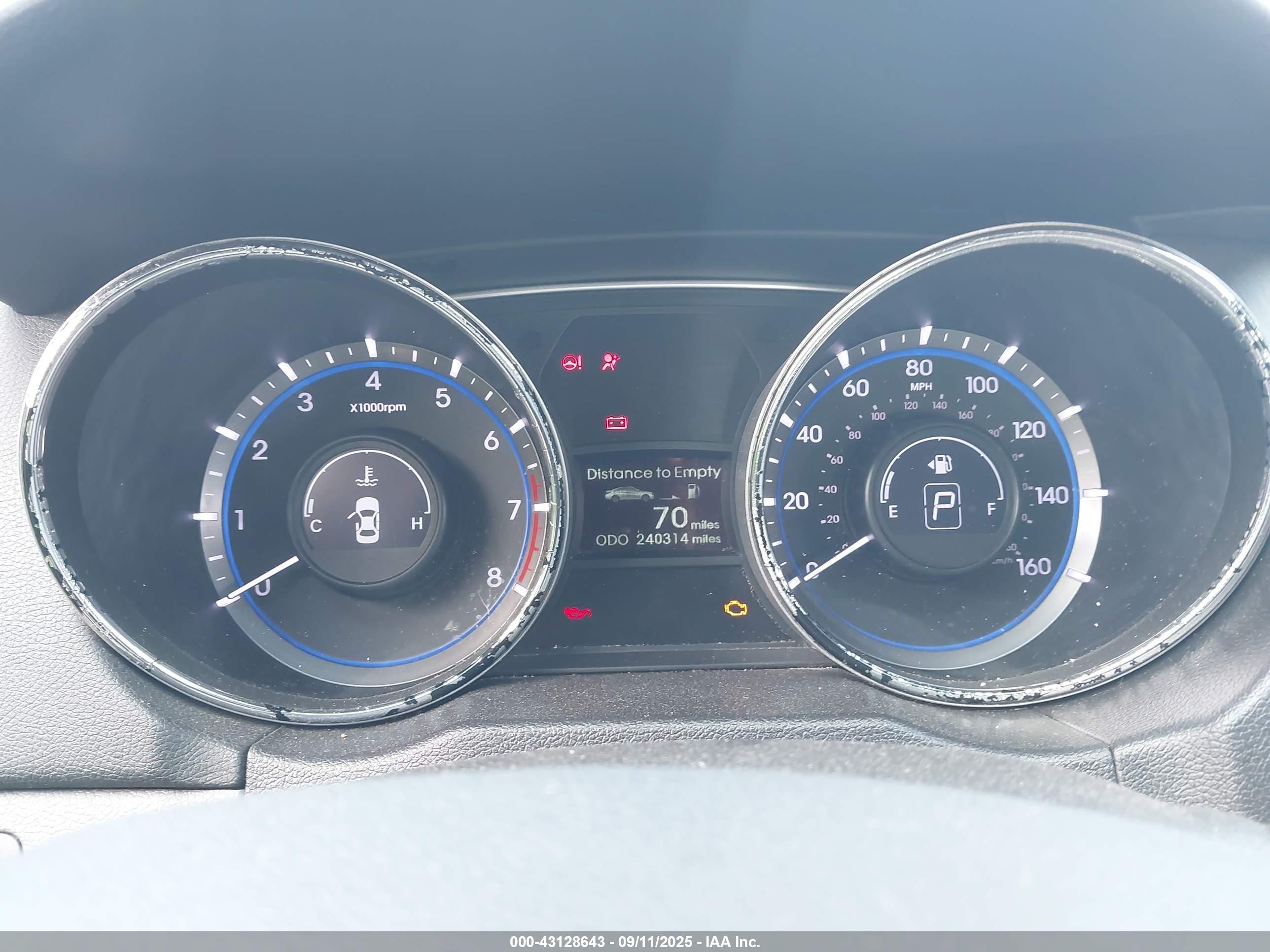 2014 Hyundai Sonata Gls Black vin: 5NPEB4AC4EH940103