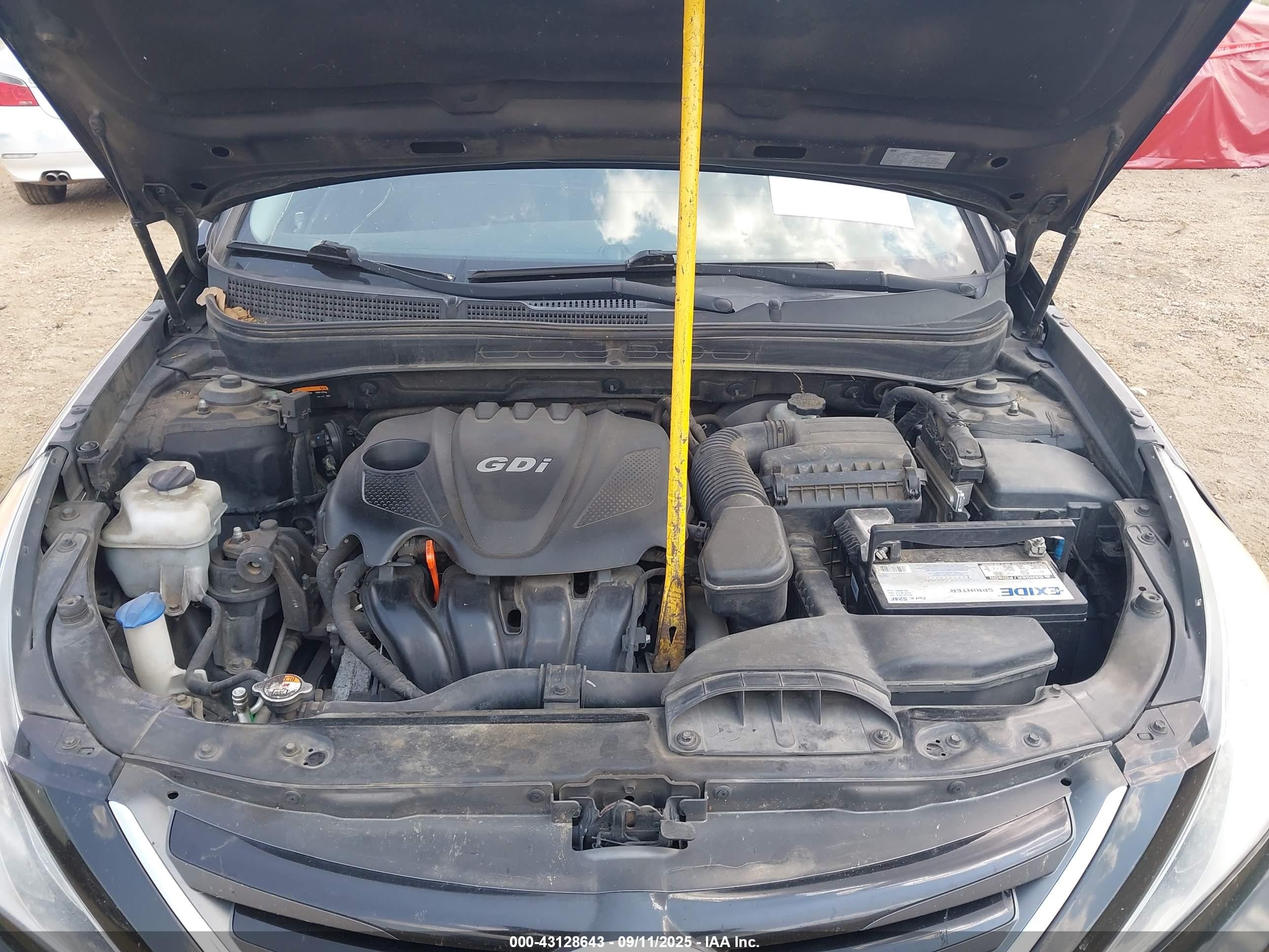 2014 Hyundai Sonata Gls Black vin: 5NPEB4AC4EH940103