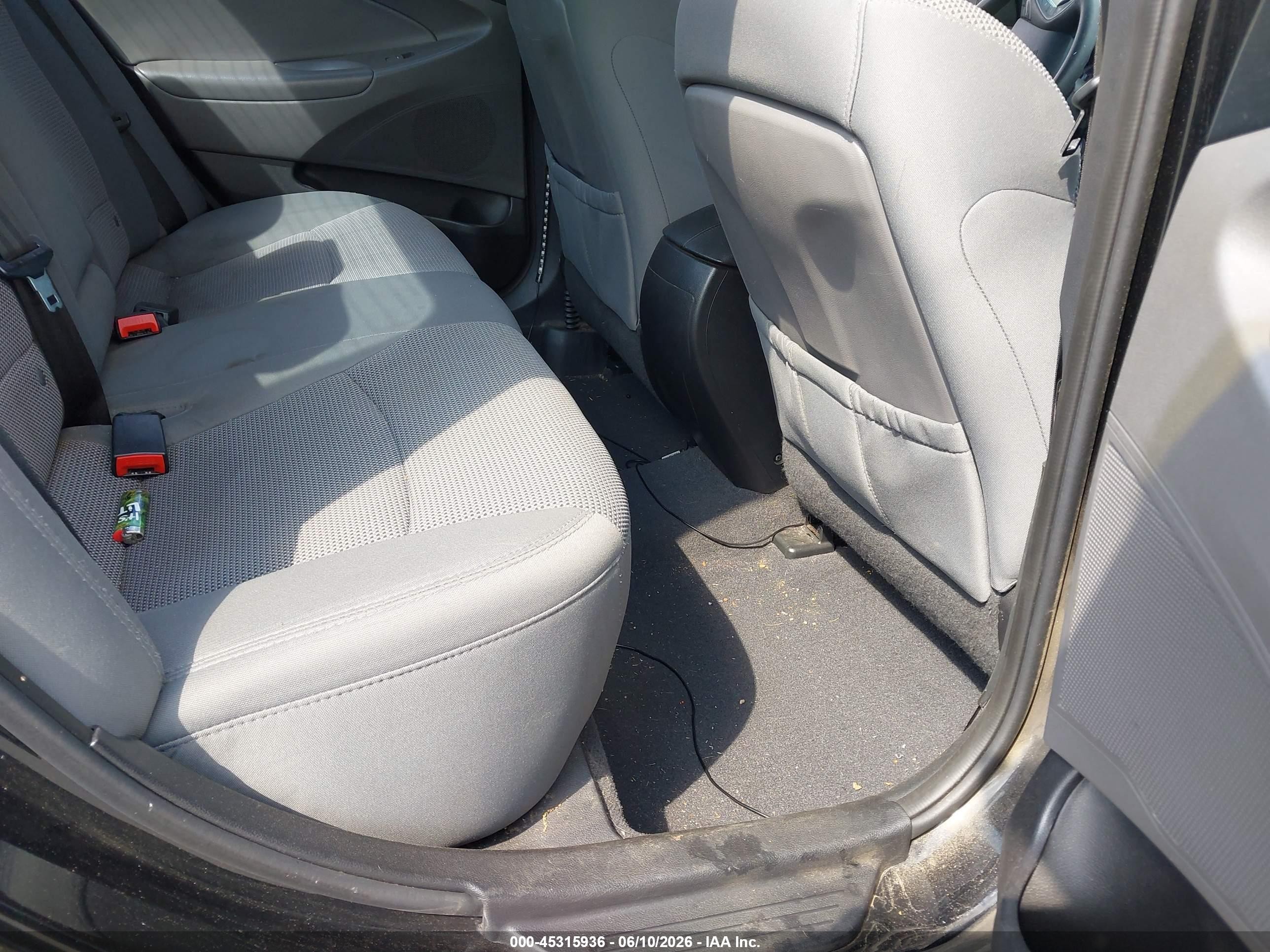 2014 Hyundai Sonata Gls Black vin: 5NPEB4AC4EH940277