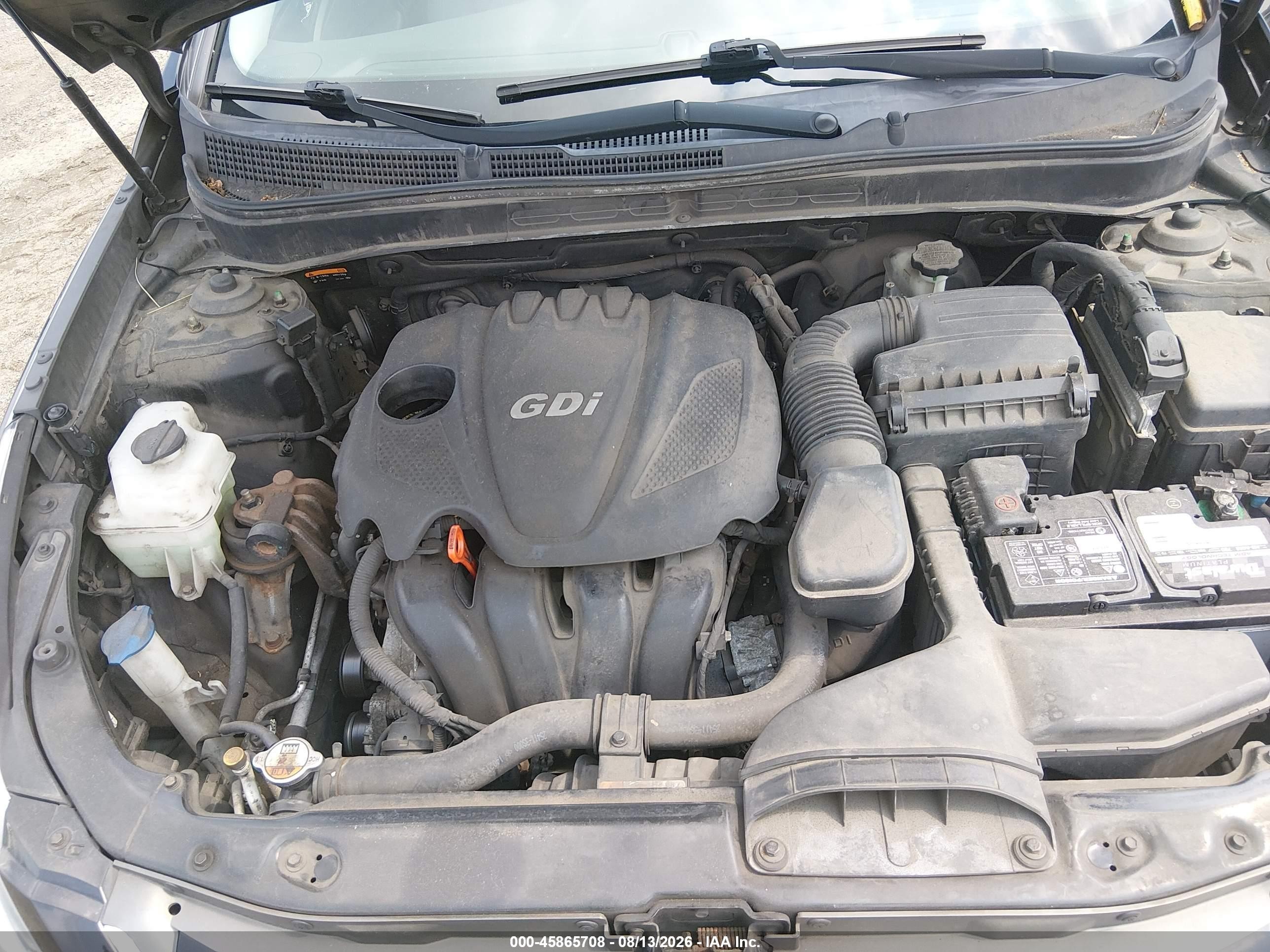 2014 Hyundai Sonata Gls Black vin: 5NPEB4AC4EH944975