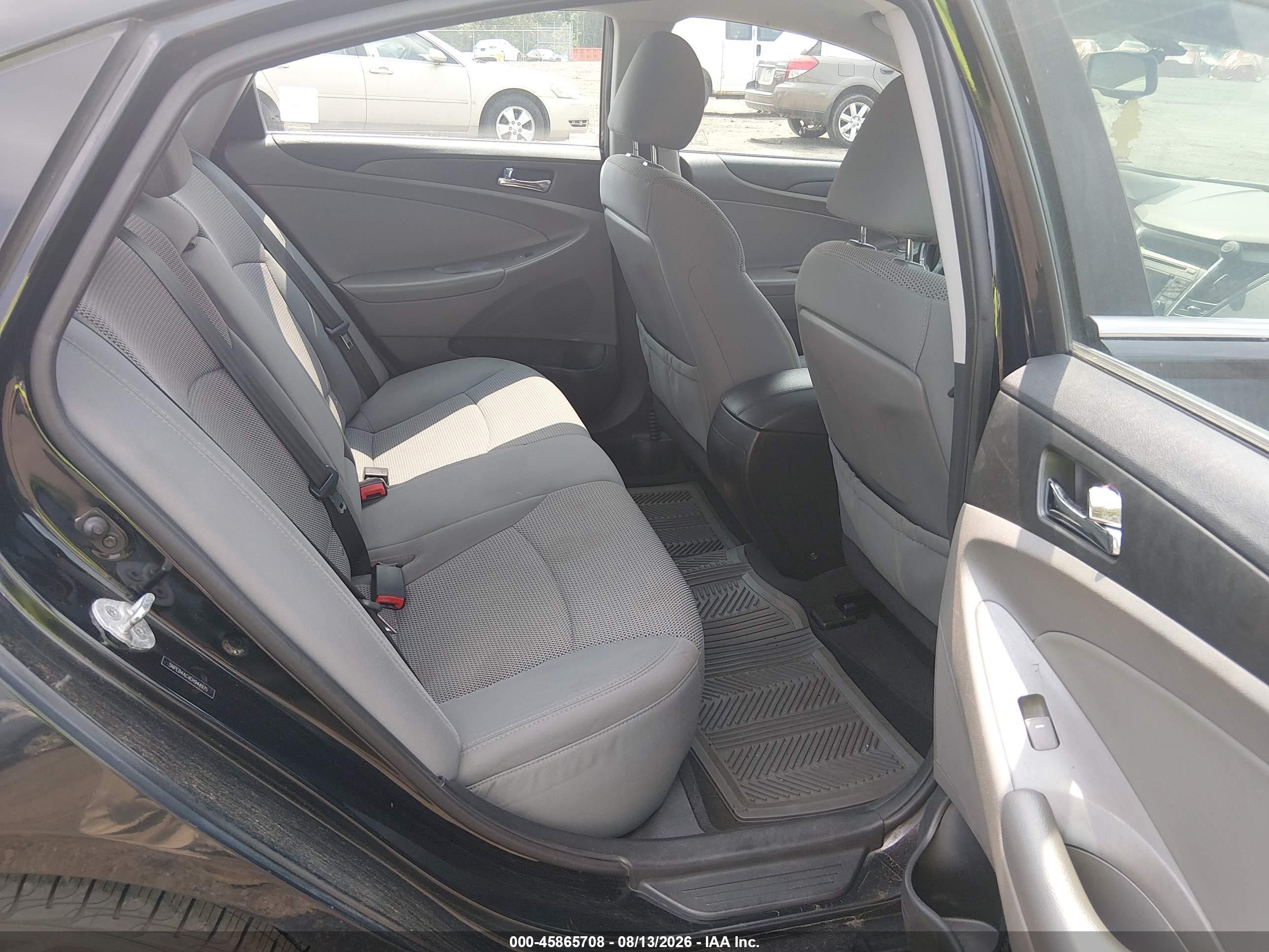 2014 Hyundai Sonata Gls Black vin: 5NPEB4AC4EH944975