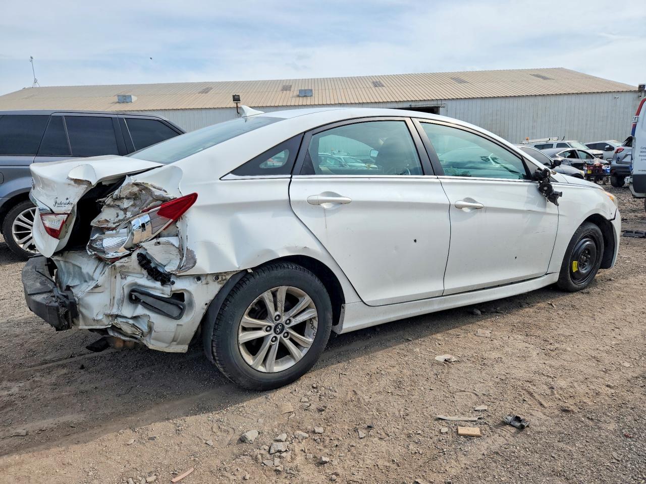 2011 Hyundai Sonata Gls Белый vin: 5NPEB4AC5BH016040