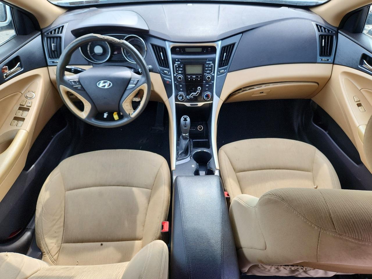 2011 Hyundai Sonata Gls Белый vin: 5NPEB4AC5BH016040