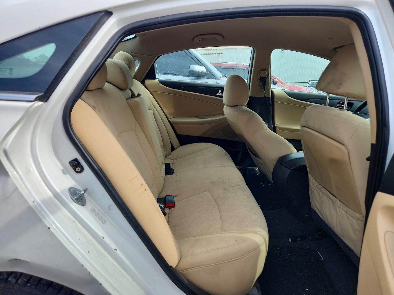 2011 Hyundai Sonata Gls Белый vin: 5NPEB4AC5BH016040