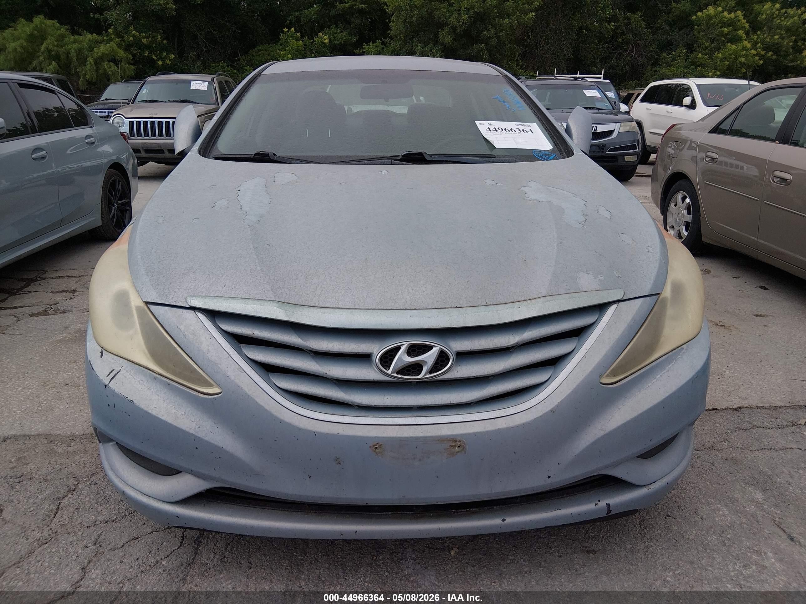 2011 Hyundai Sonata Gls Blue vin: 5NPEB4AC5BH032979